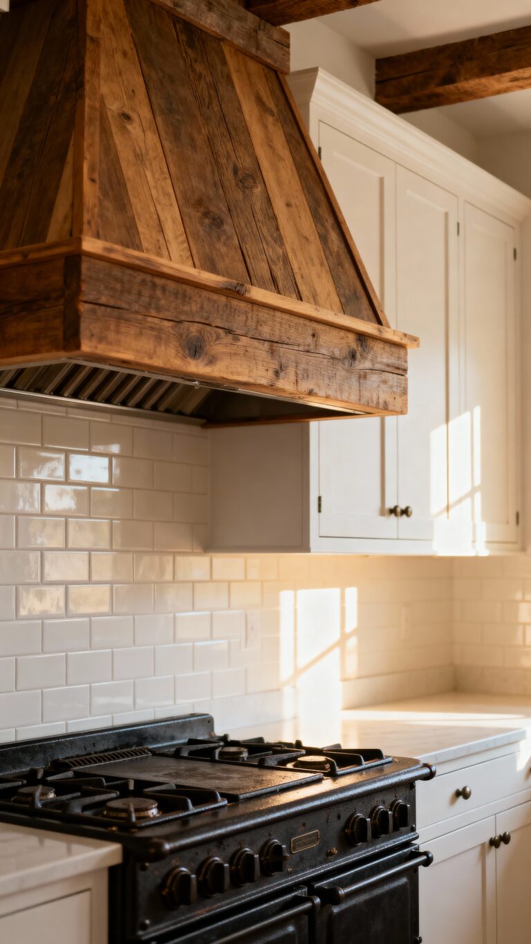 farmhouse kitchen statement making hood ideas