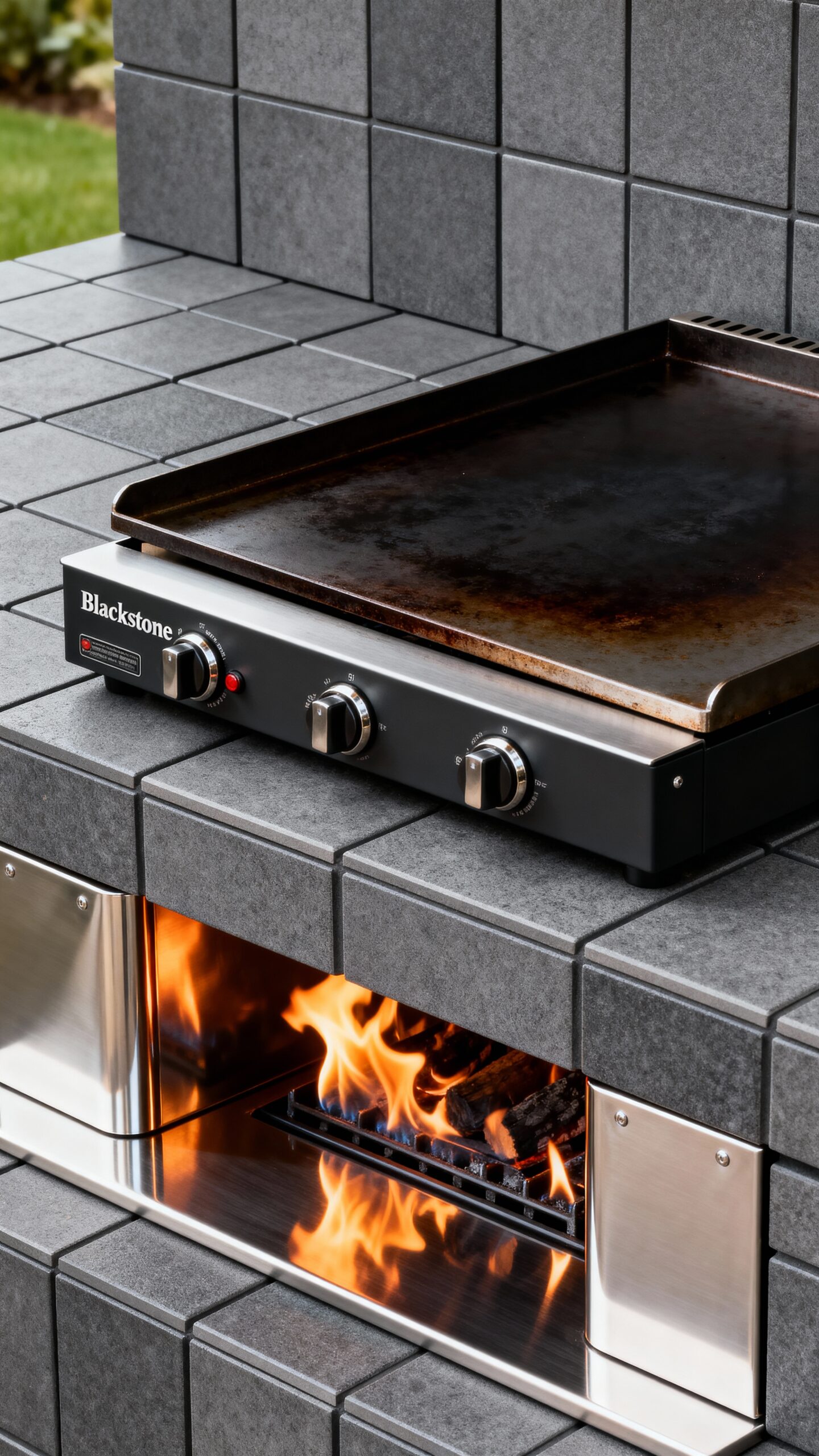 flame resistant tile heat protection design