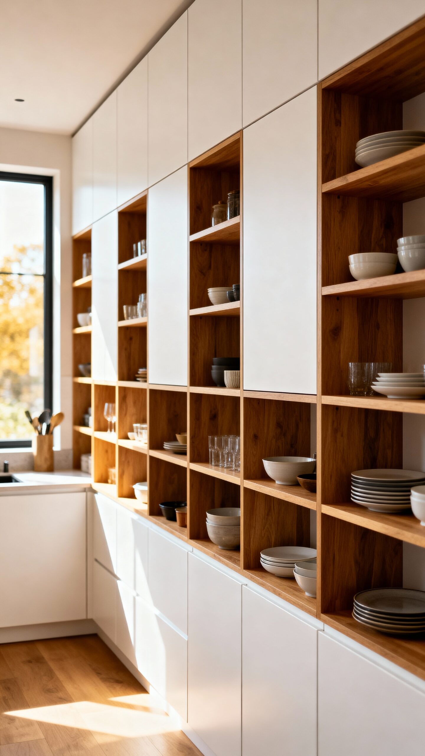 flexible concealed and displayed storage combination