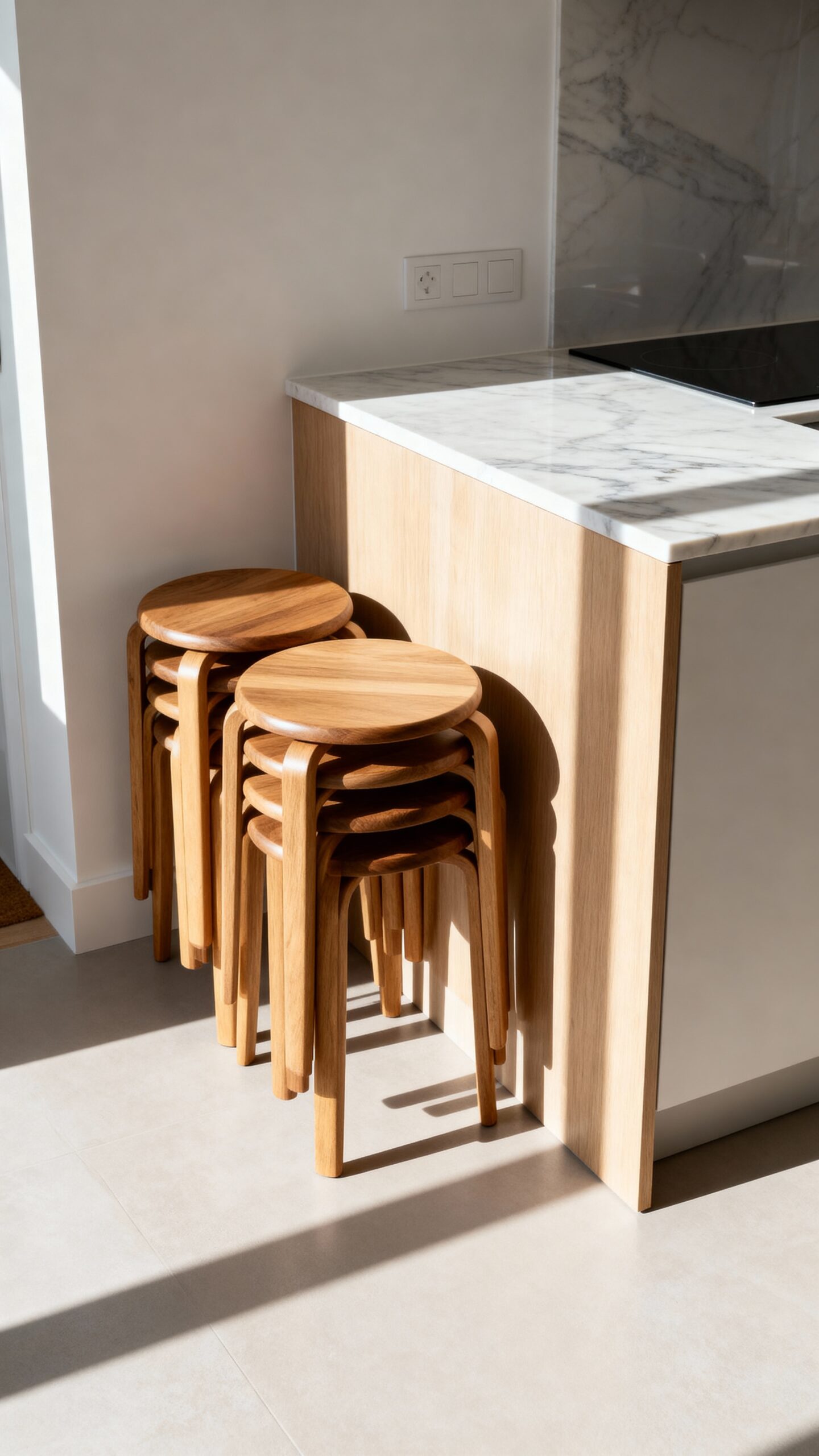 flexible space saving adaptable dining seating