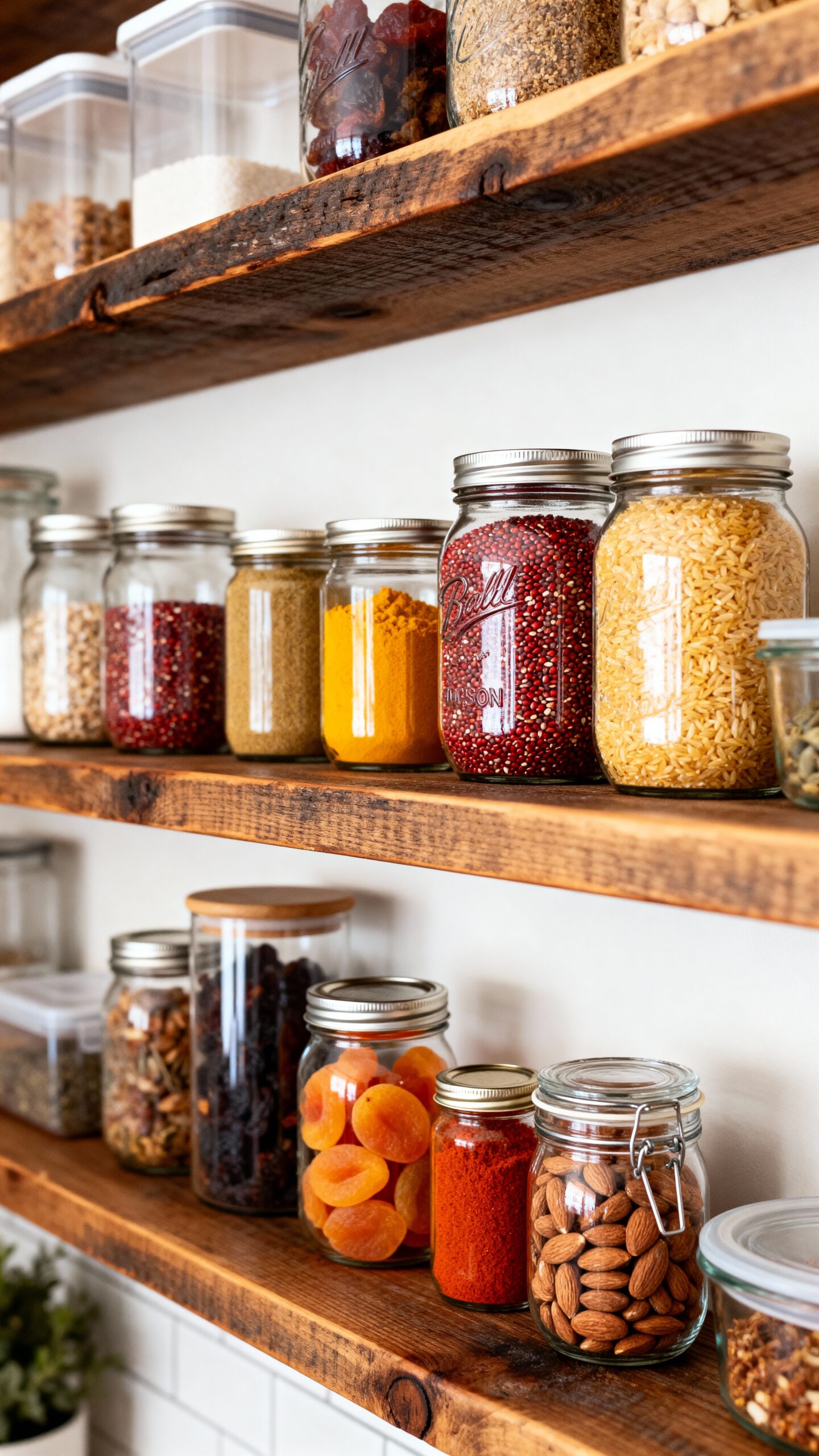 functional and visually appealing pantry organization