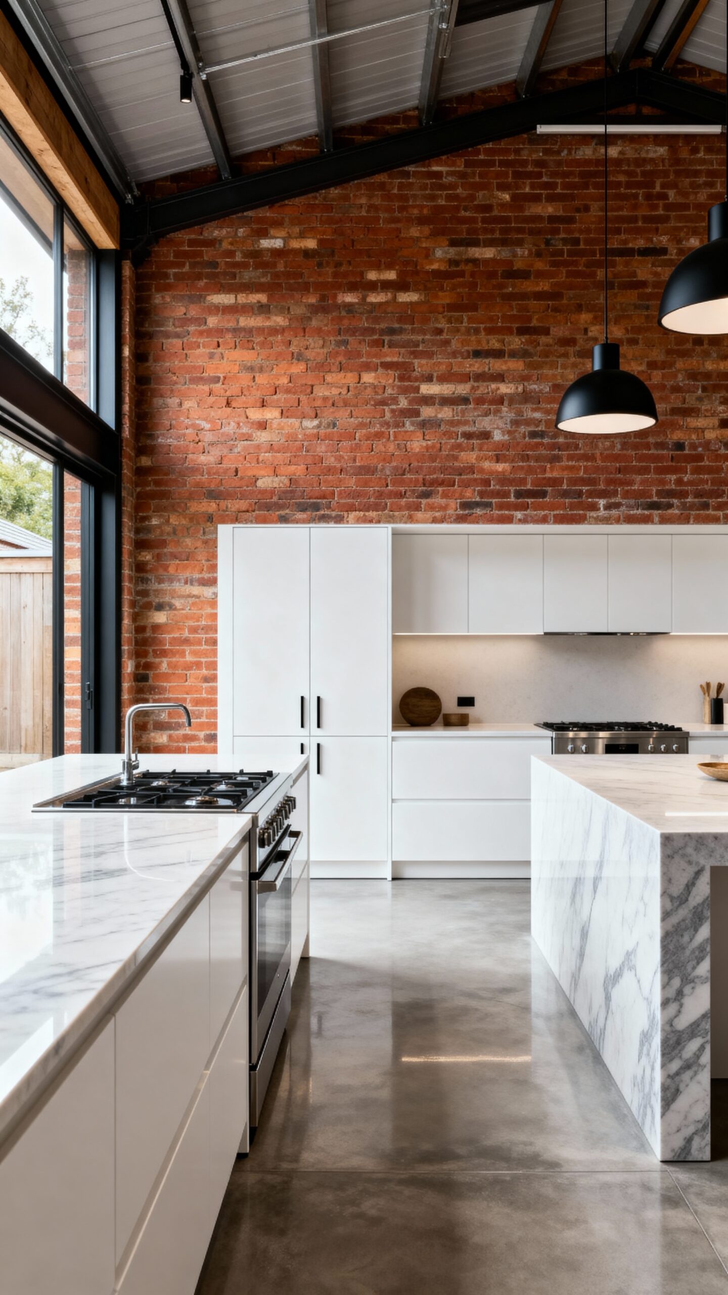 garage wall modifications expand kitchen space
