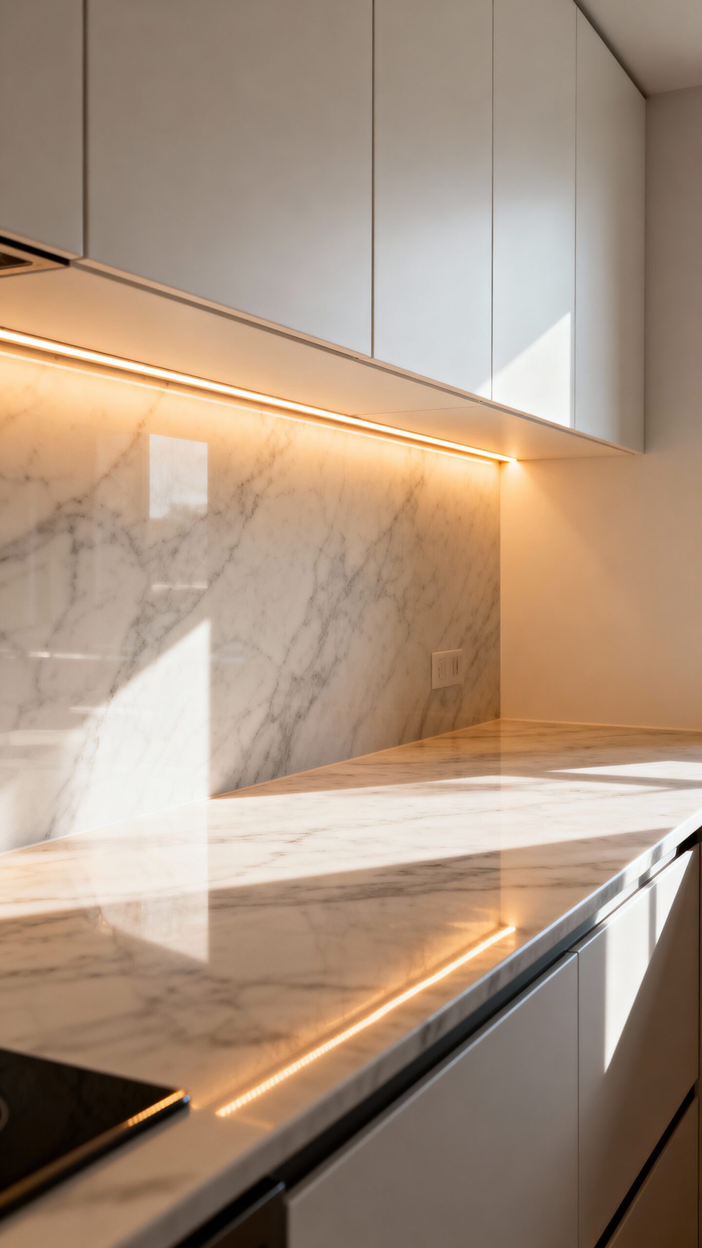 illuminating functional and ambient cabinets