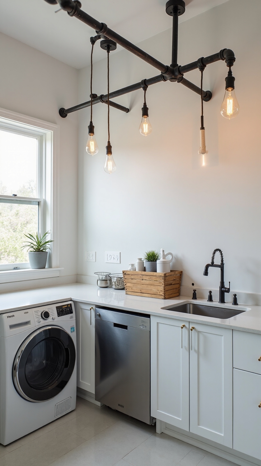 industrial chic workspace transformation