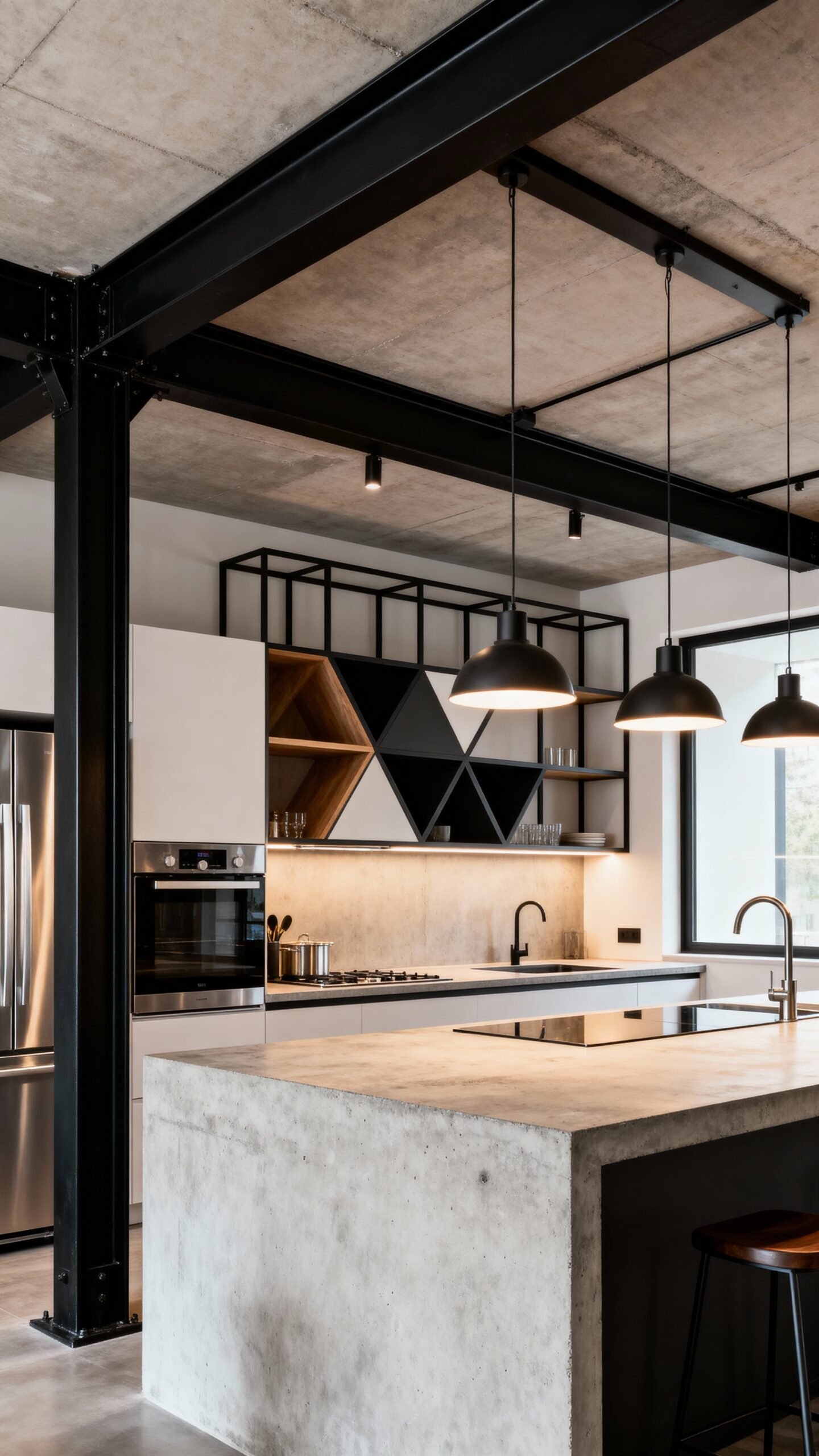 industrial modern bold versatile