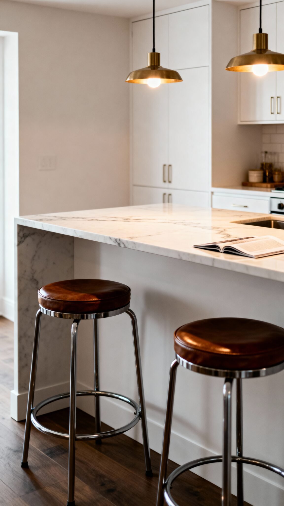 12 Functional Small Kitchen Peninsula Ideas That Add Counter Space