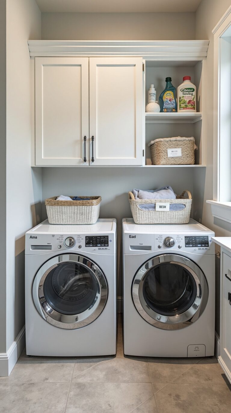laundry room organization efficiency essentials