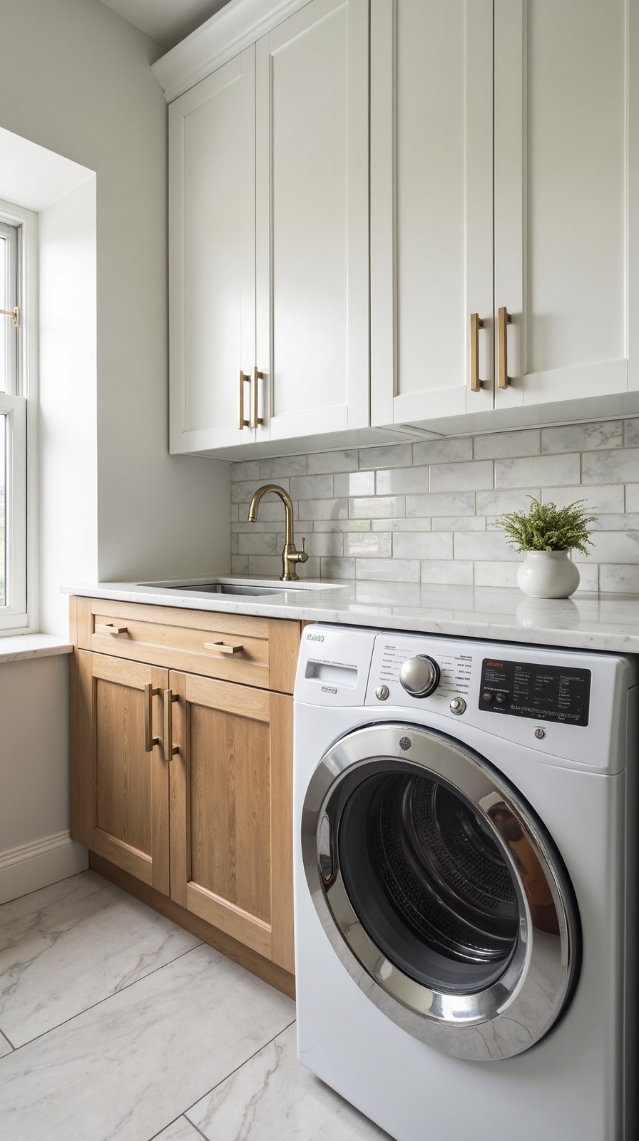 layered contrasting customizable functional showcase