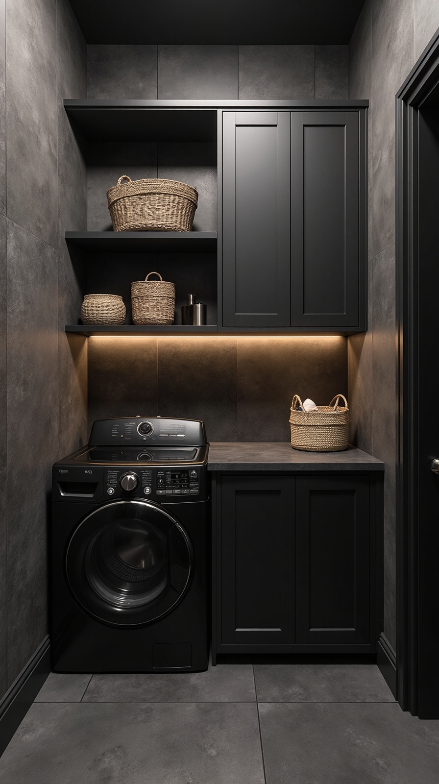 layered monochrome textured design sanctuary