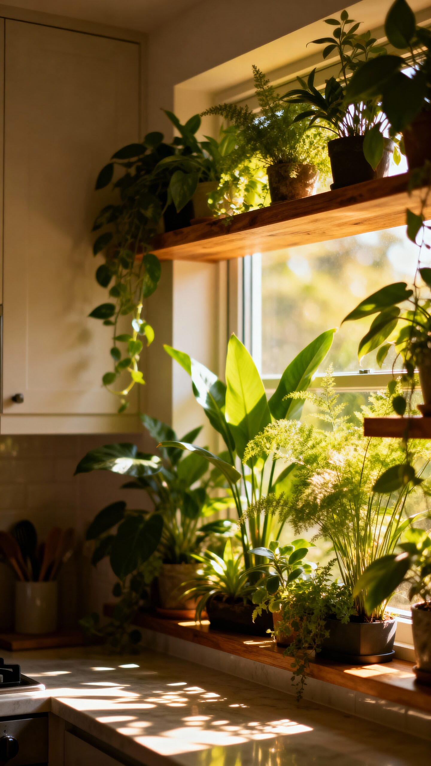 living plant privacy screen