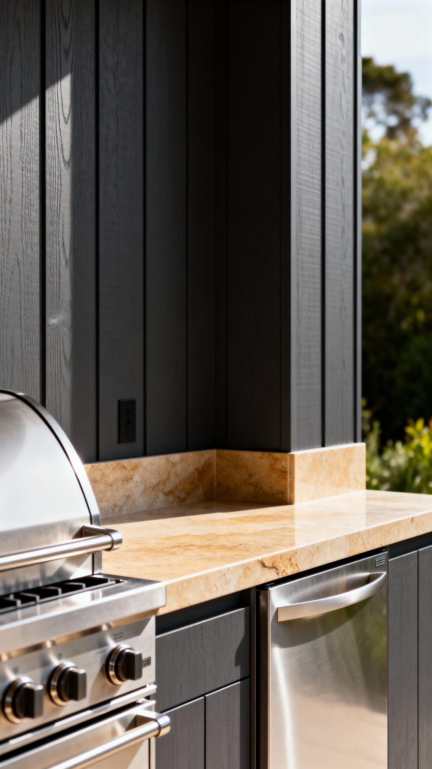 low maintenance outdoor kitchens