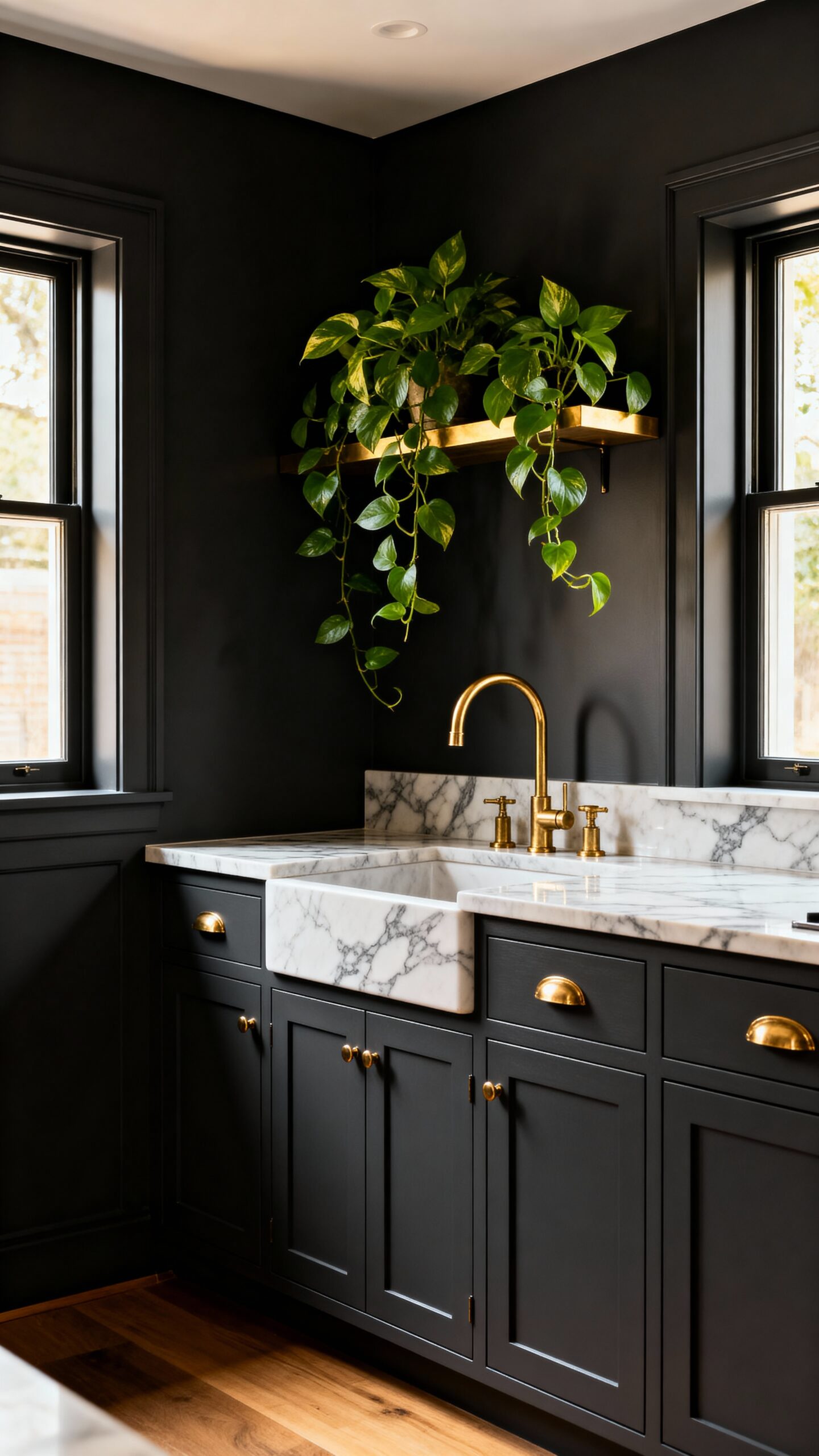 lush natural vibrant transformative kitchen plants