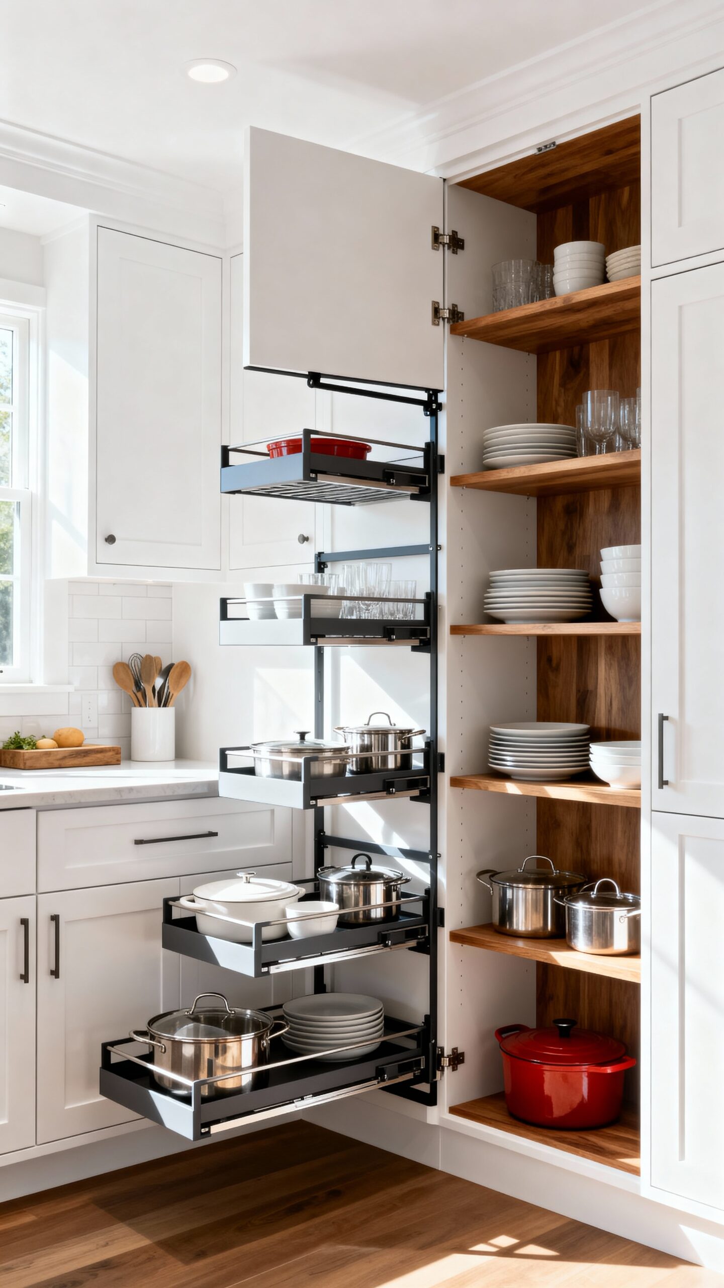 maximize storage access concealed items