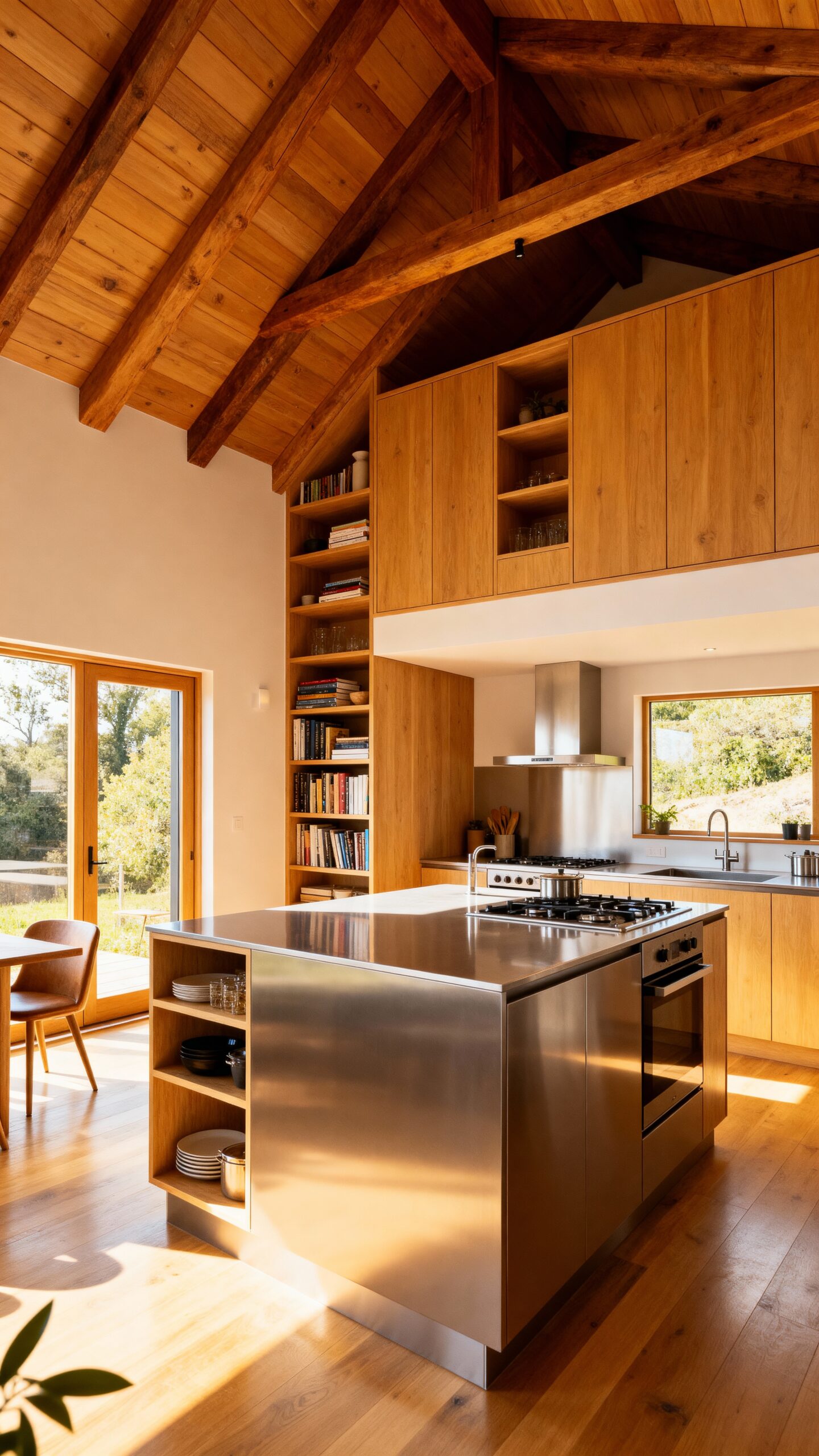 maximize vertical kitchen space efficiently