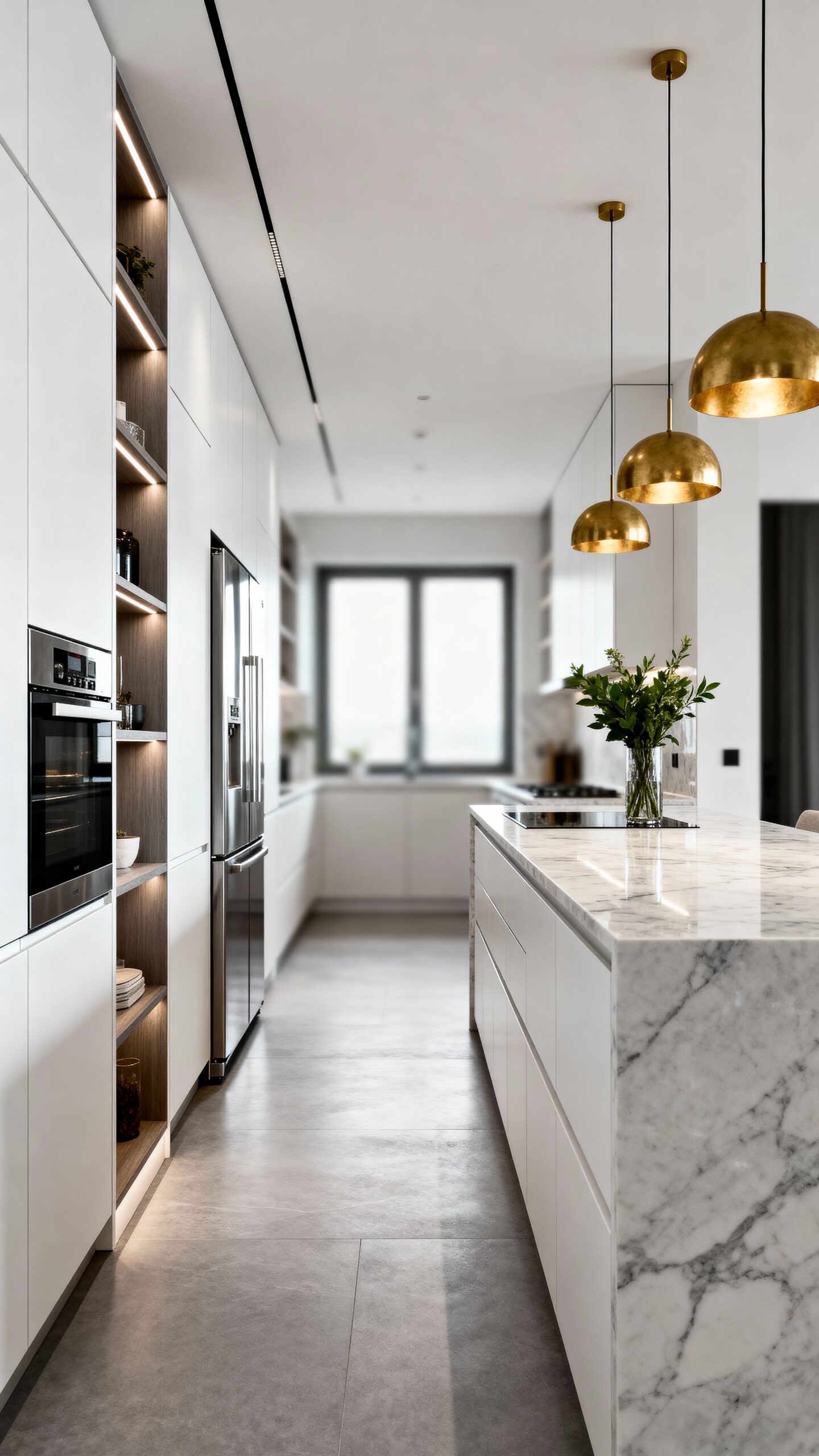 maximize vertical kitchen storage efficiently