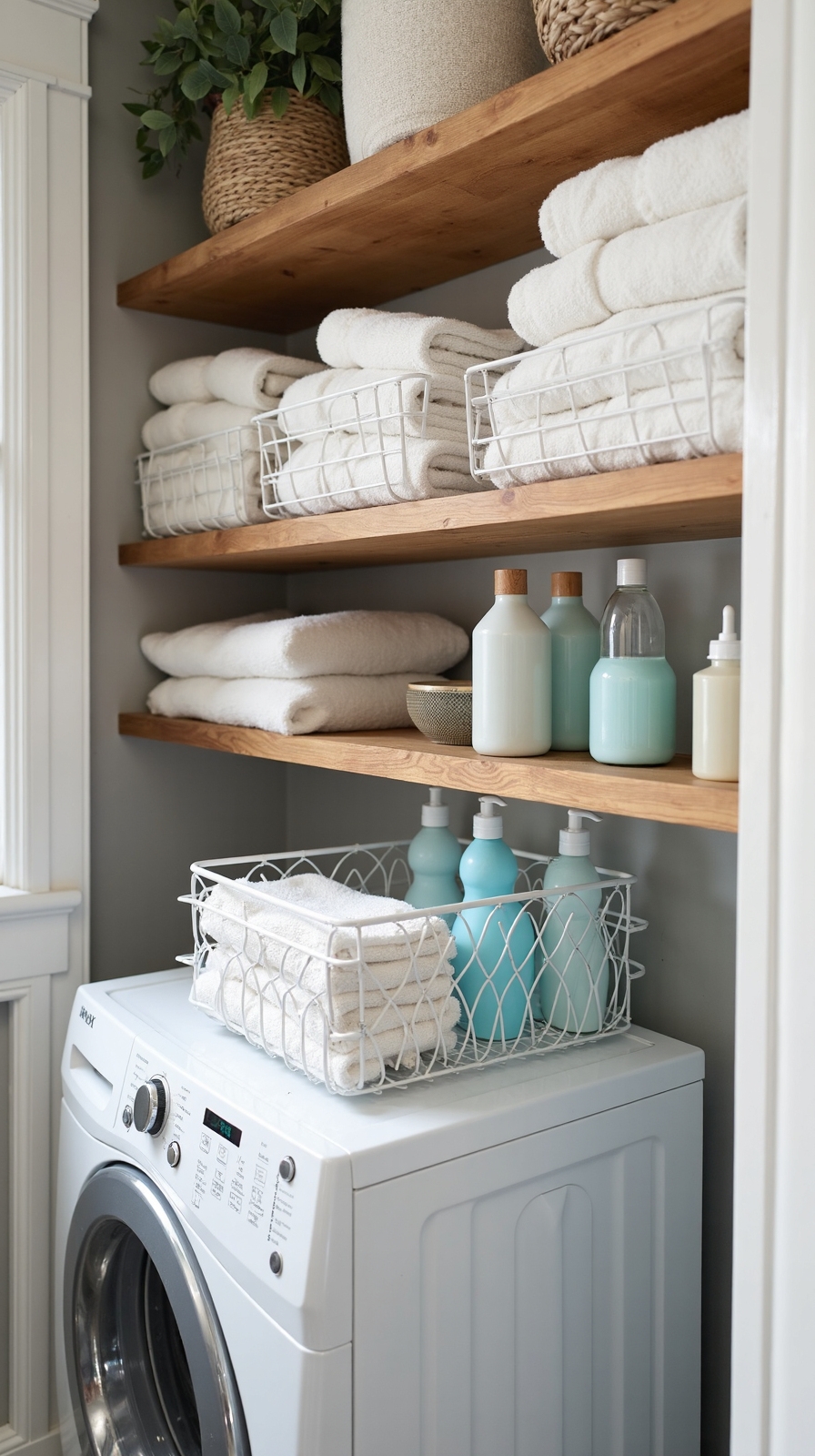 maximize vertical storage space