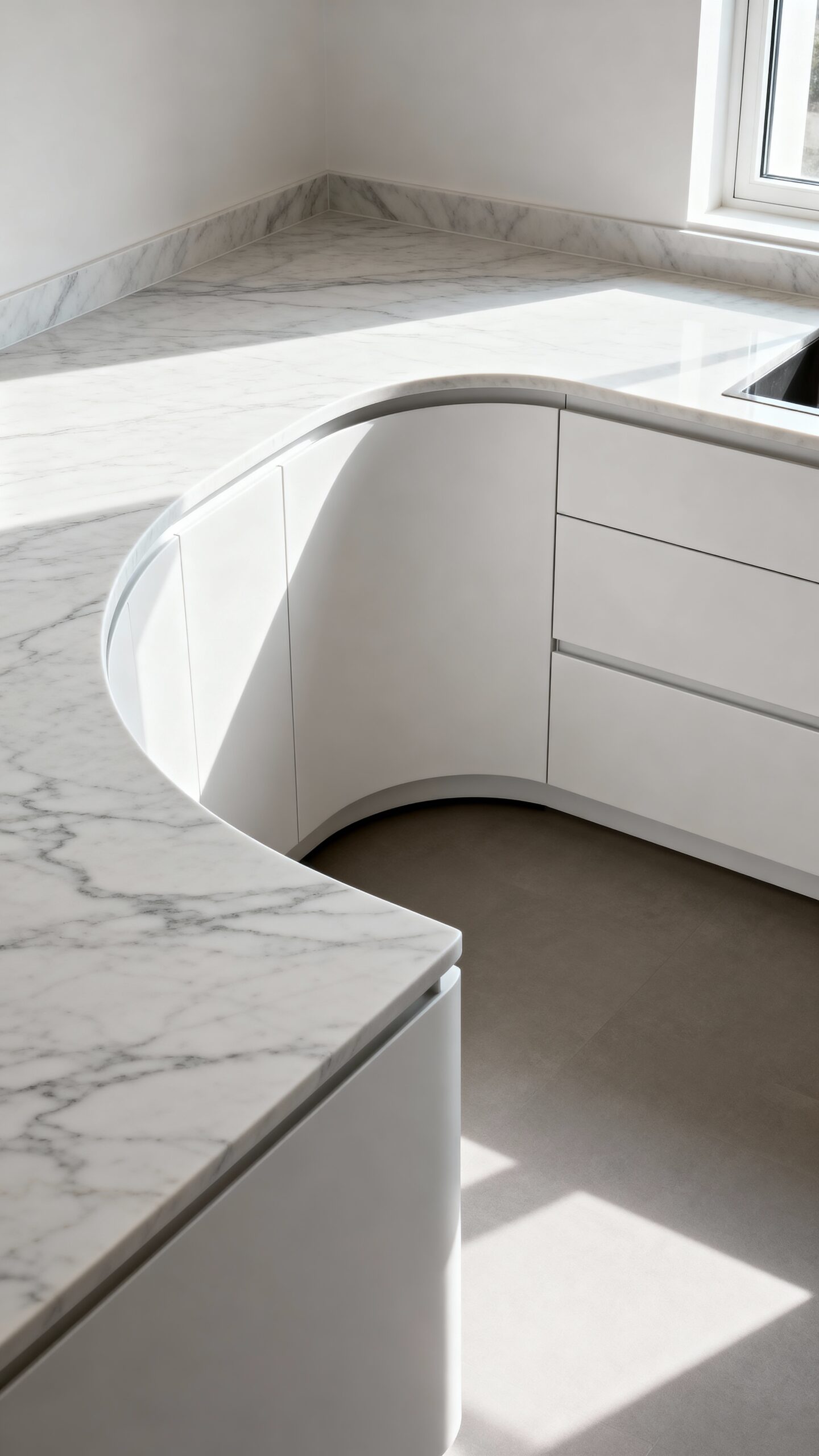 maximized space seamless flow functional design