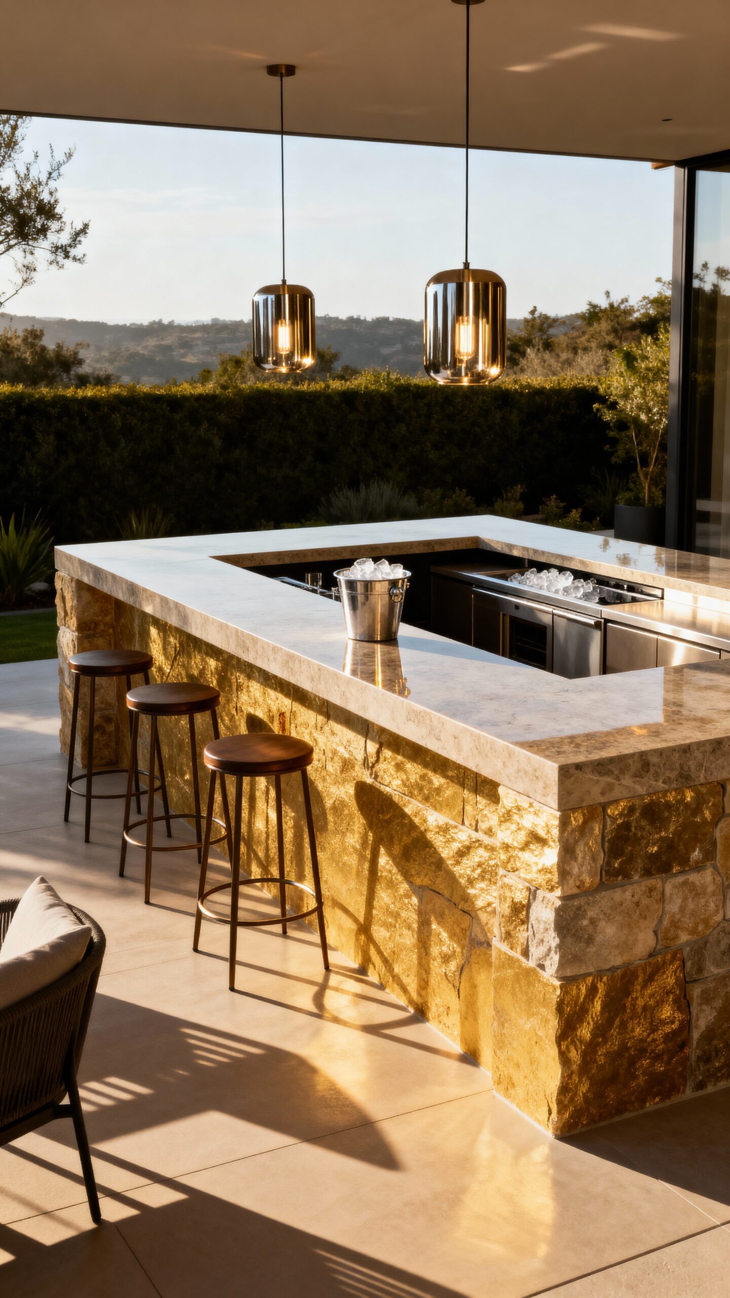 maximizing corner bar space efficiently