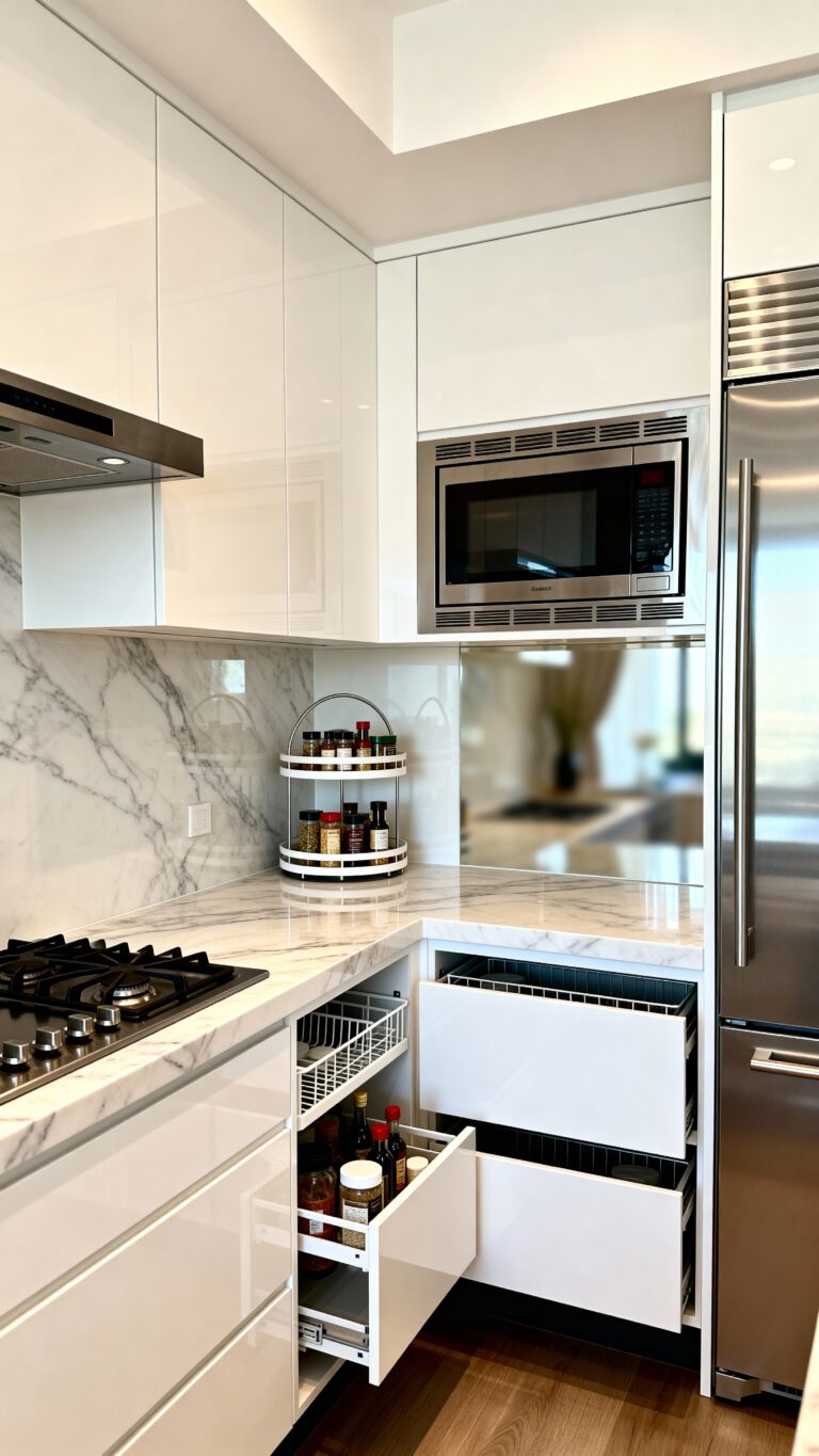 maximizing kitchen space with ideas