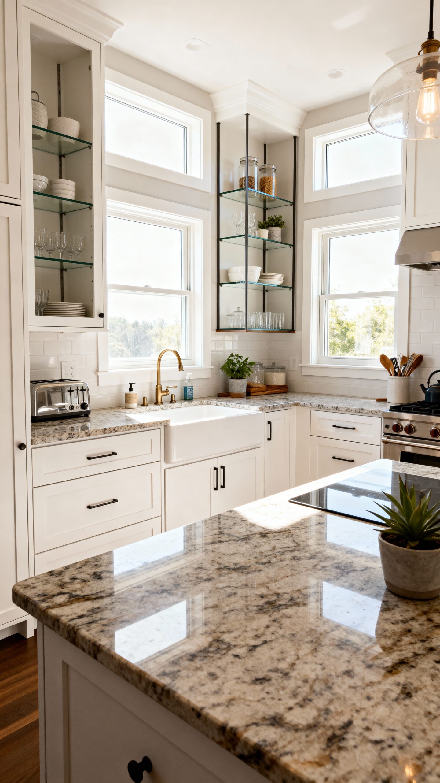 maximizing light in small kitchens