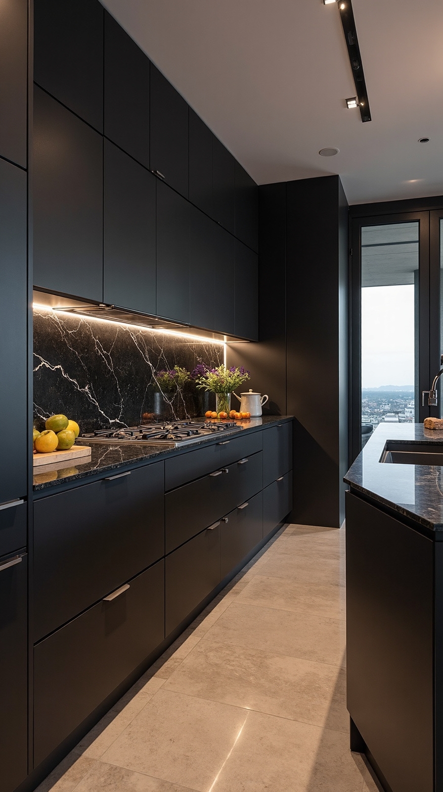 minimalist sophisticated dramatic ambient lighting