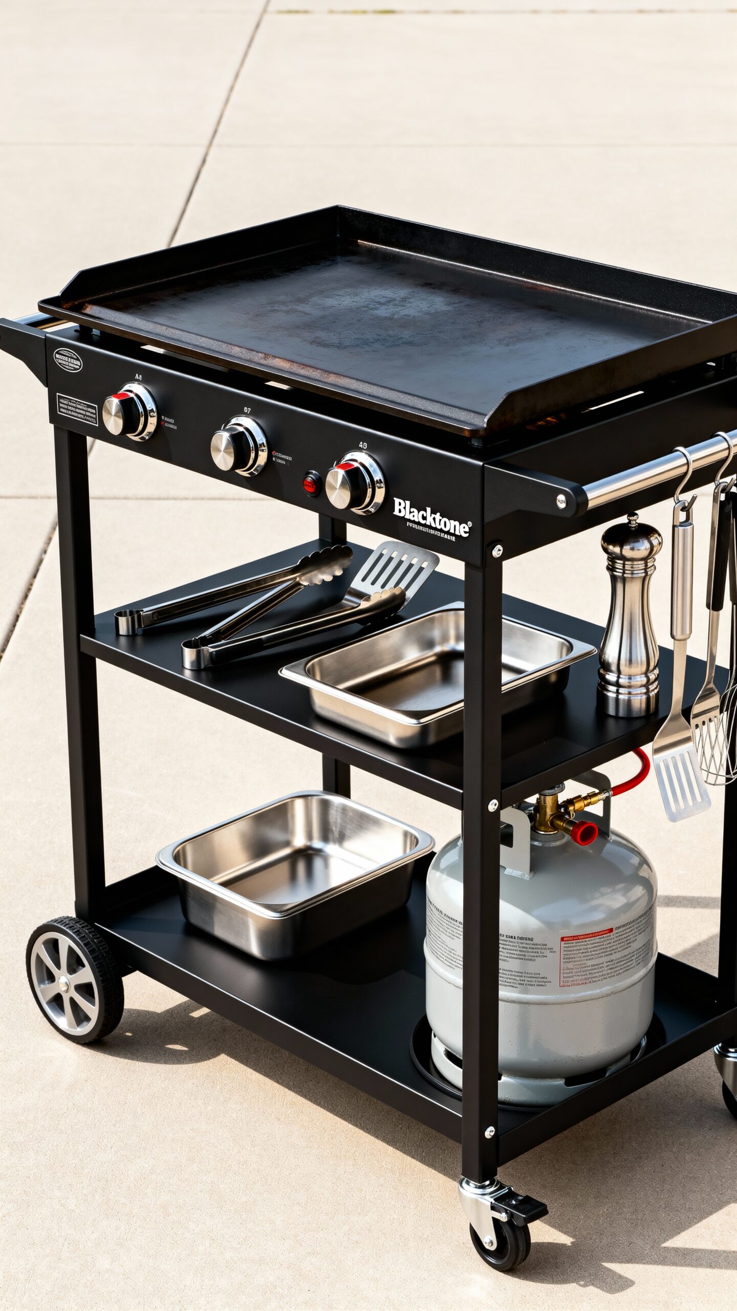 mobile cooking command center