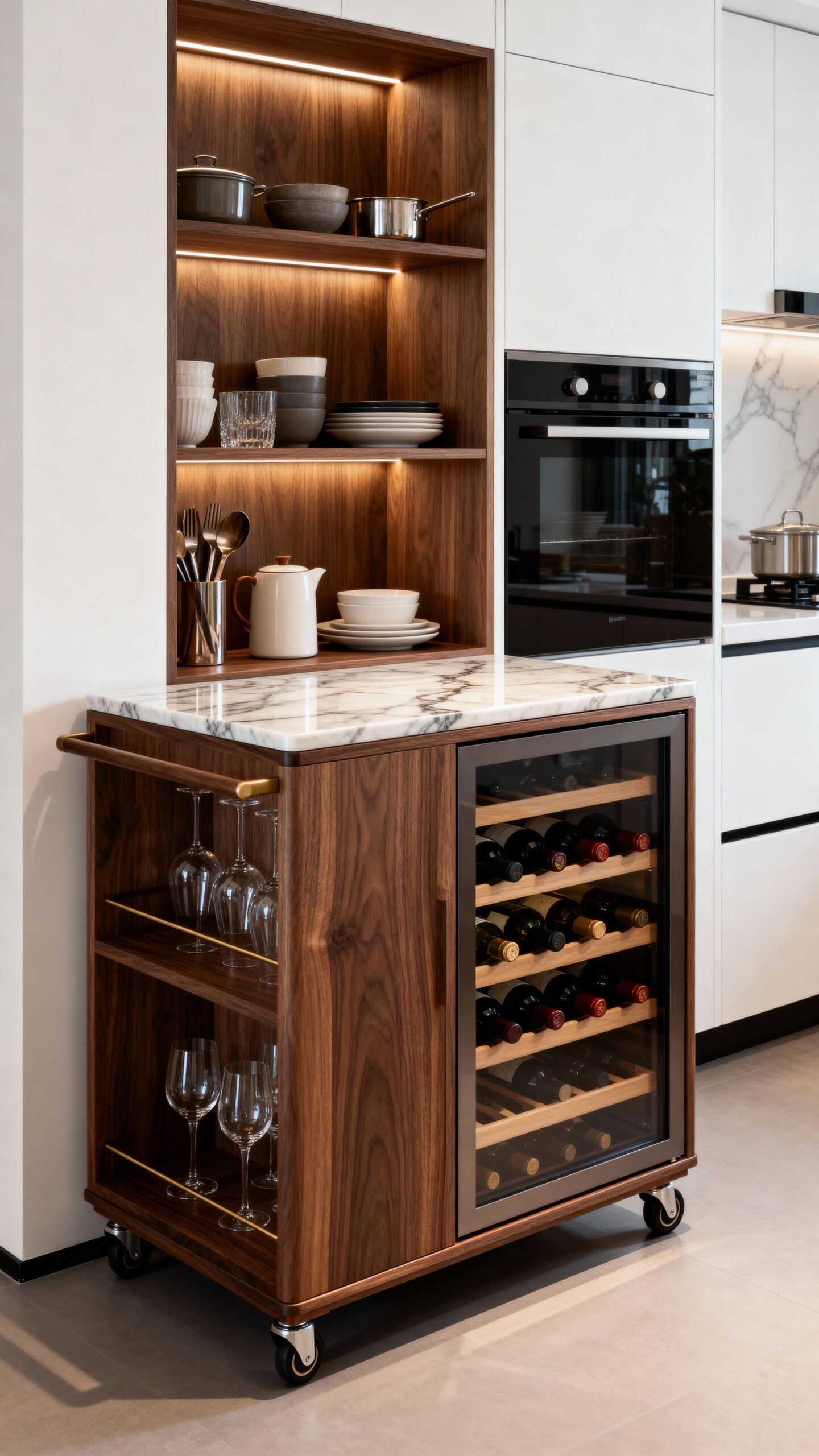 mobile kitchen workspace solution