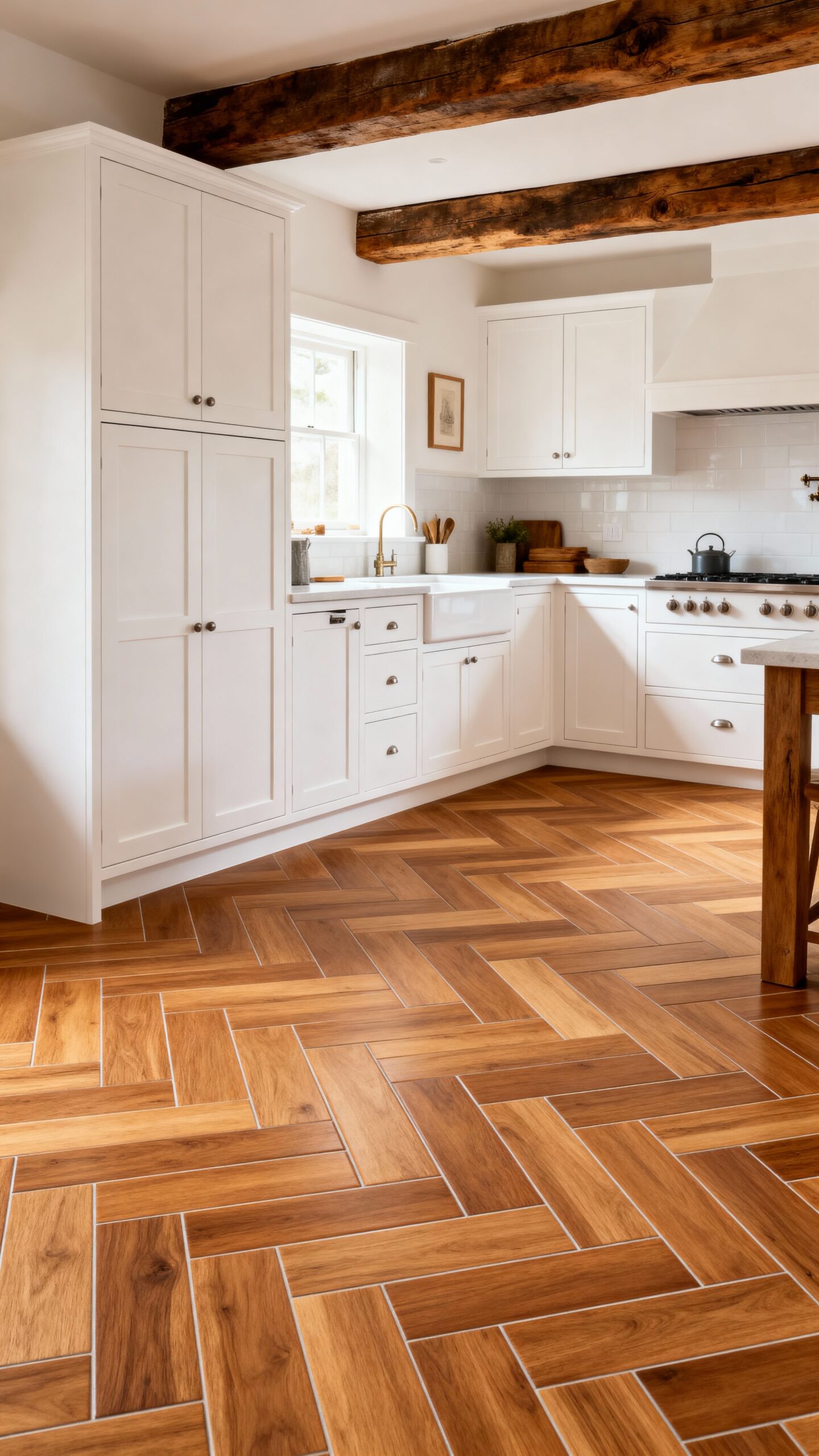 modern farmhouse chic flooring