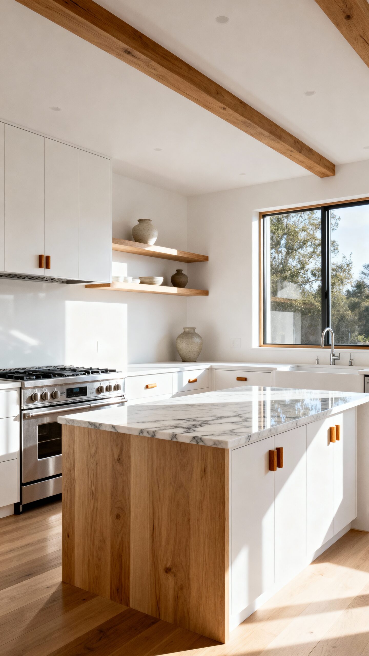 modern minimalist natural accents