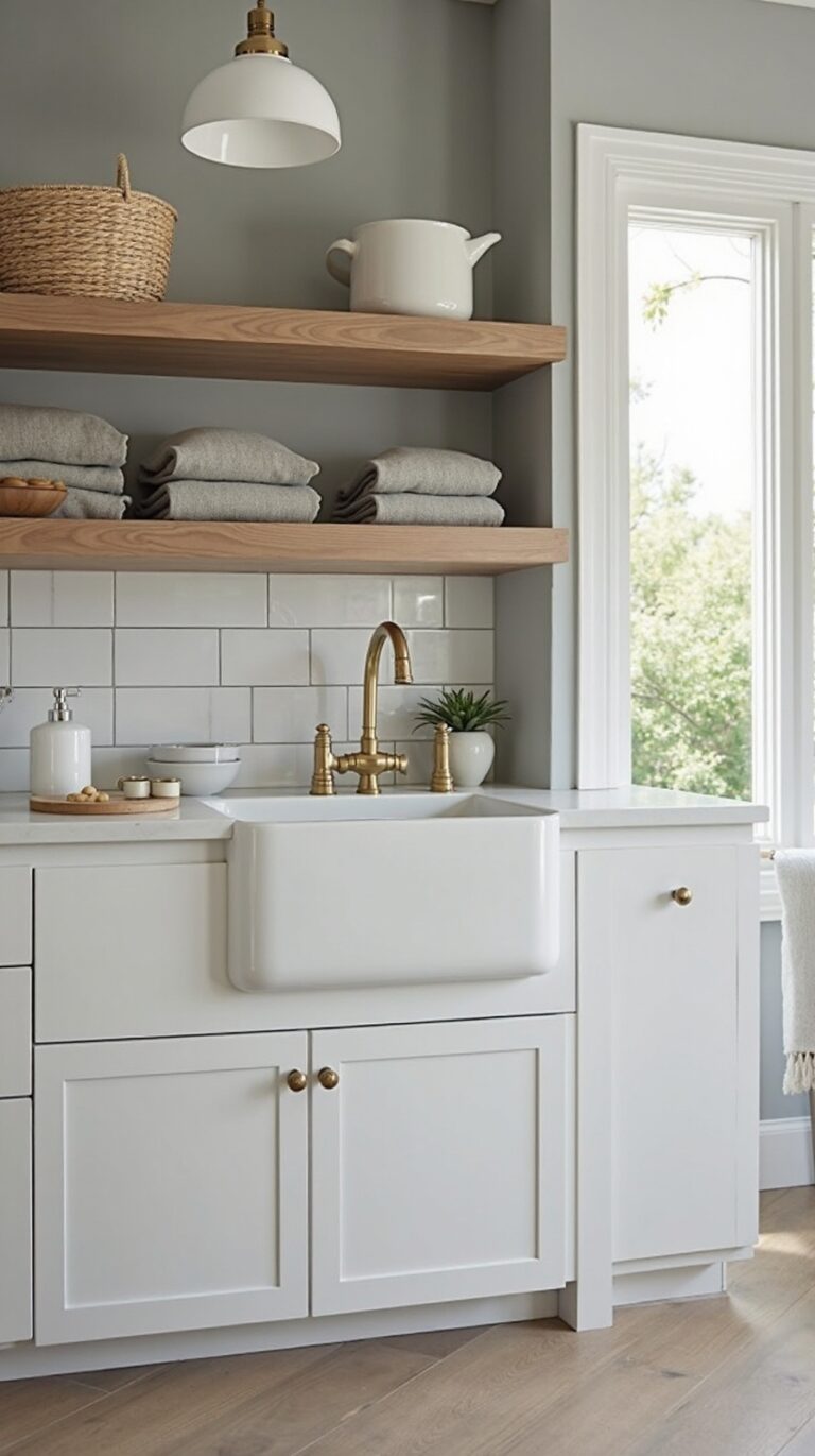 modern practical laundry room sinks