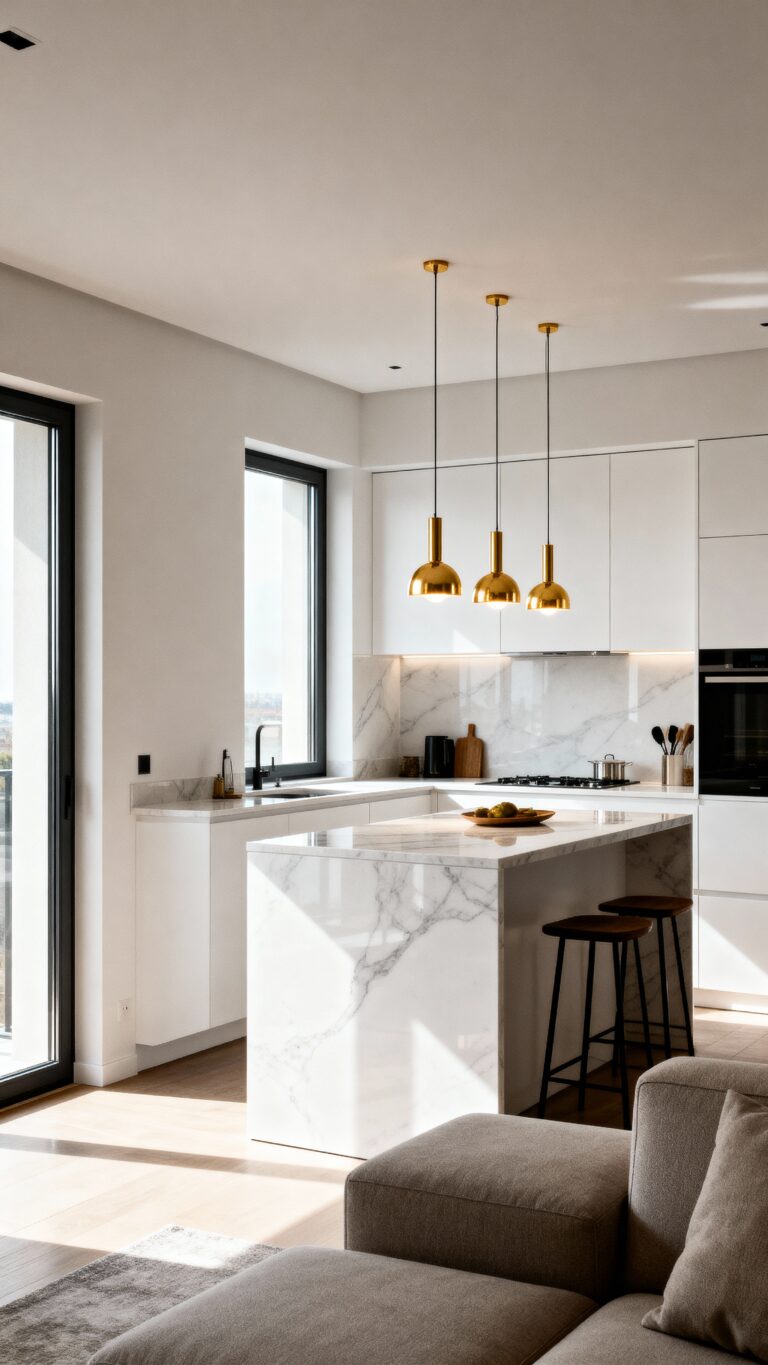 modern small open kitchens