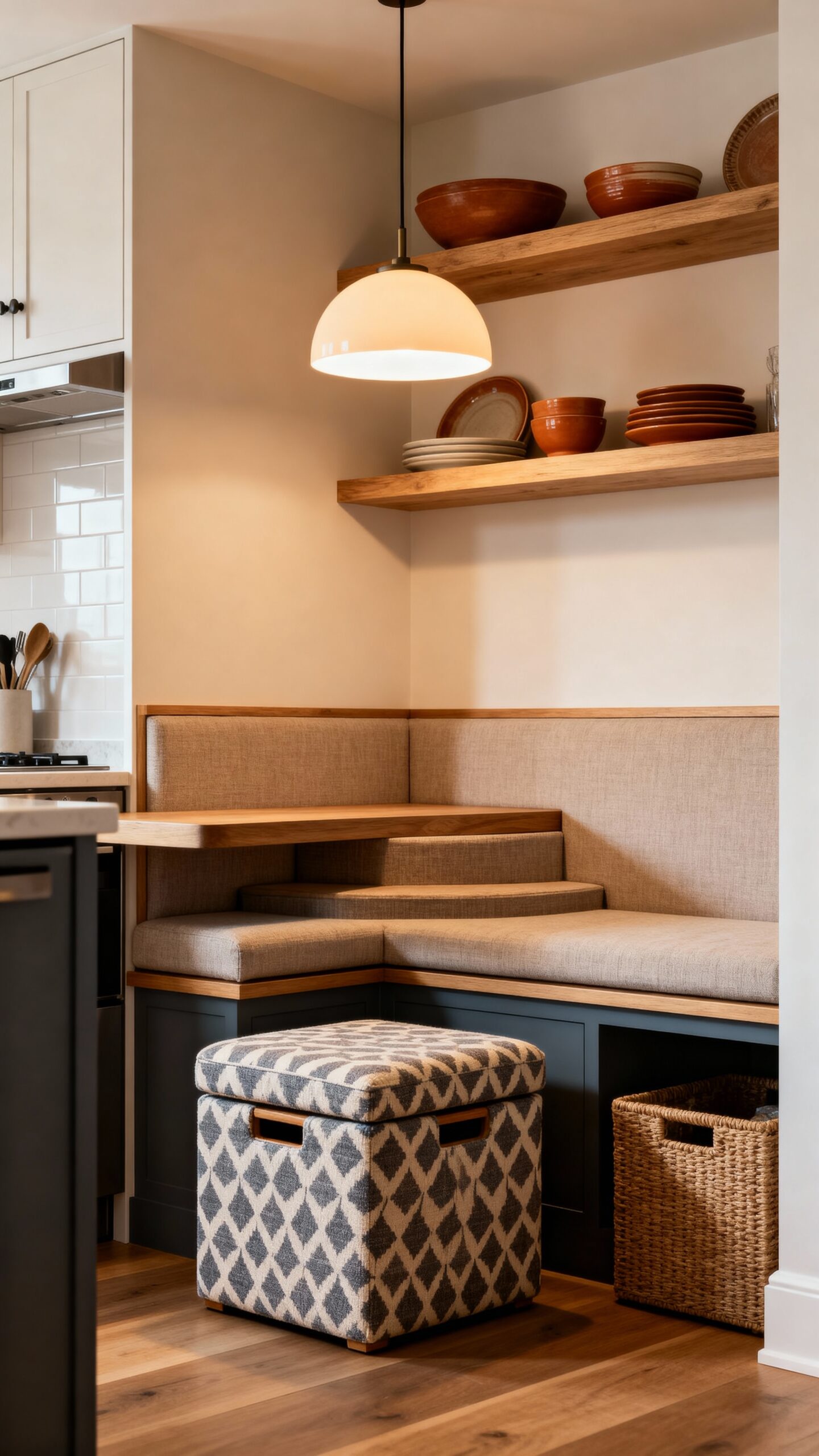 multi level seating with hidden storage