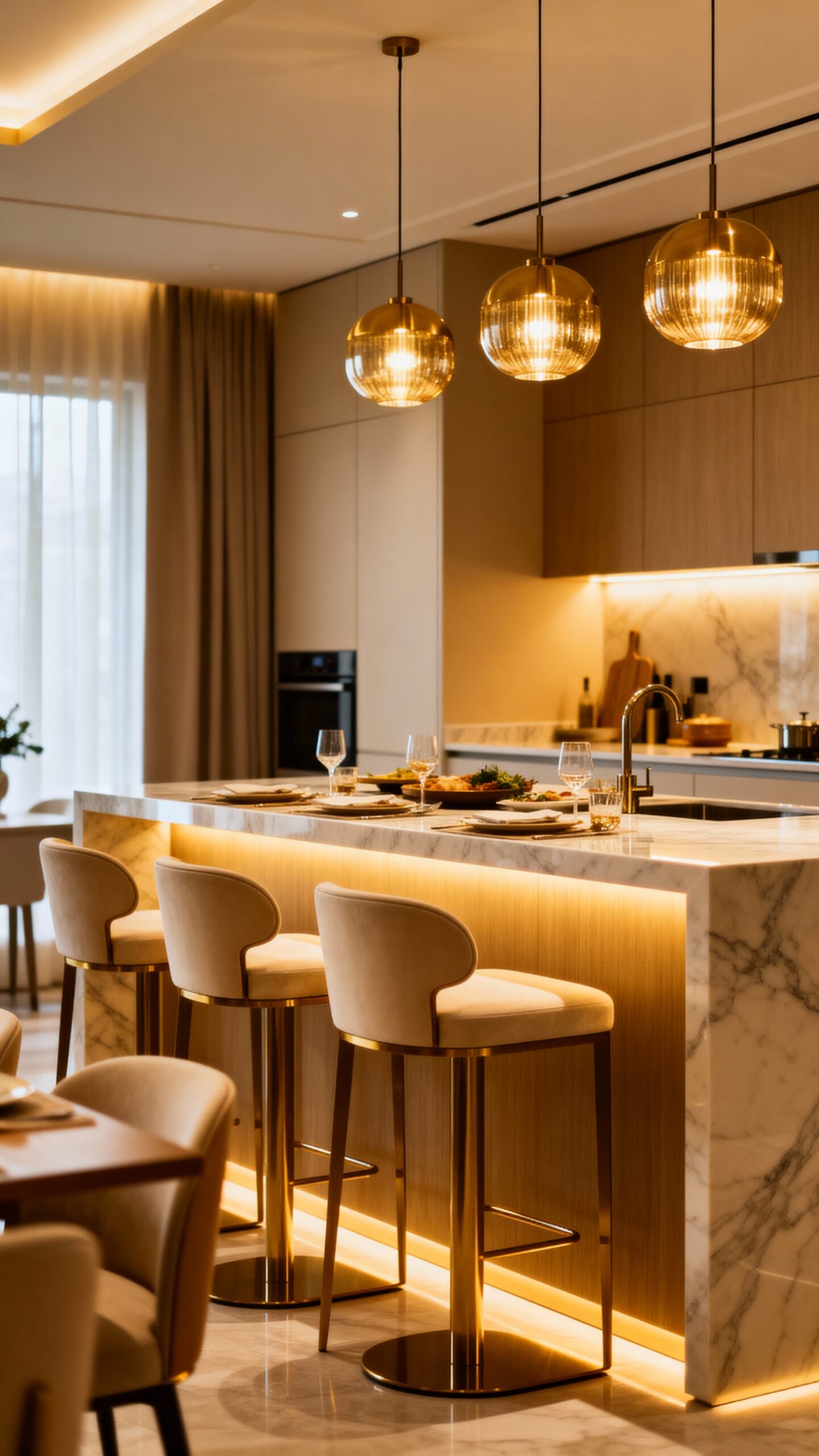 multifunctional hub for family friends cooking