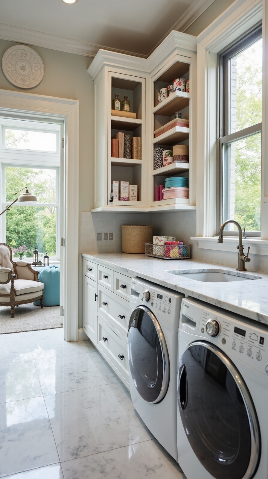 organized accessible multi purpose creative workspace