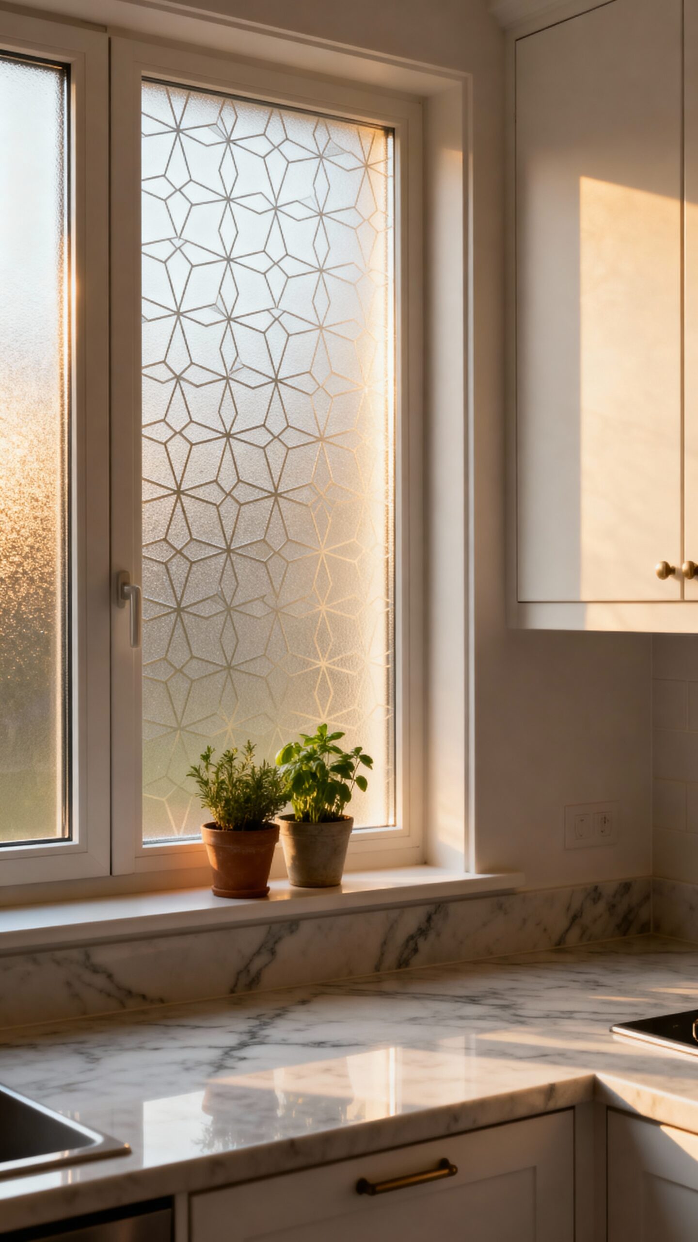 privacy enhancing window film