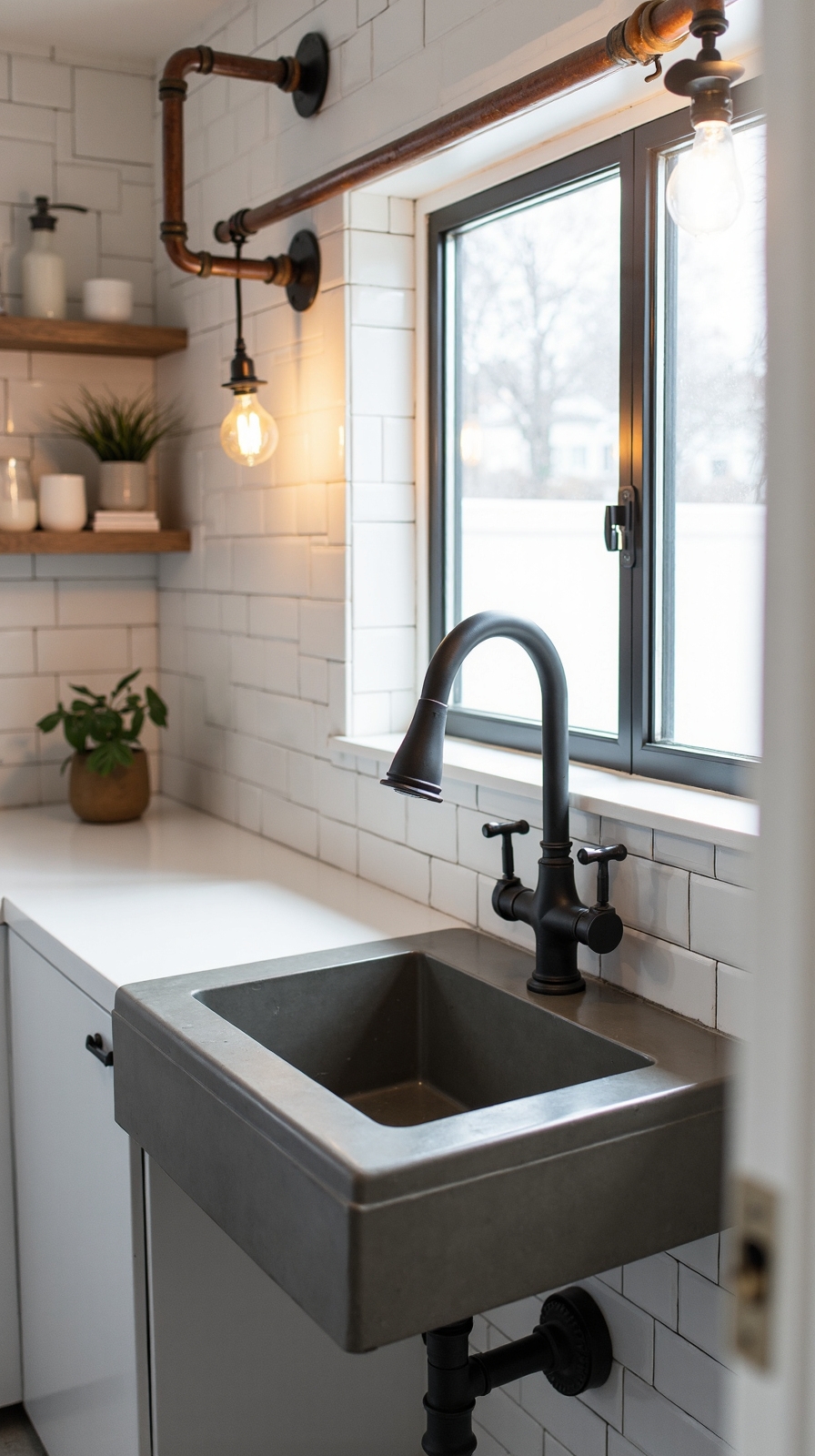 raw durable industrial concrete