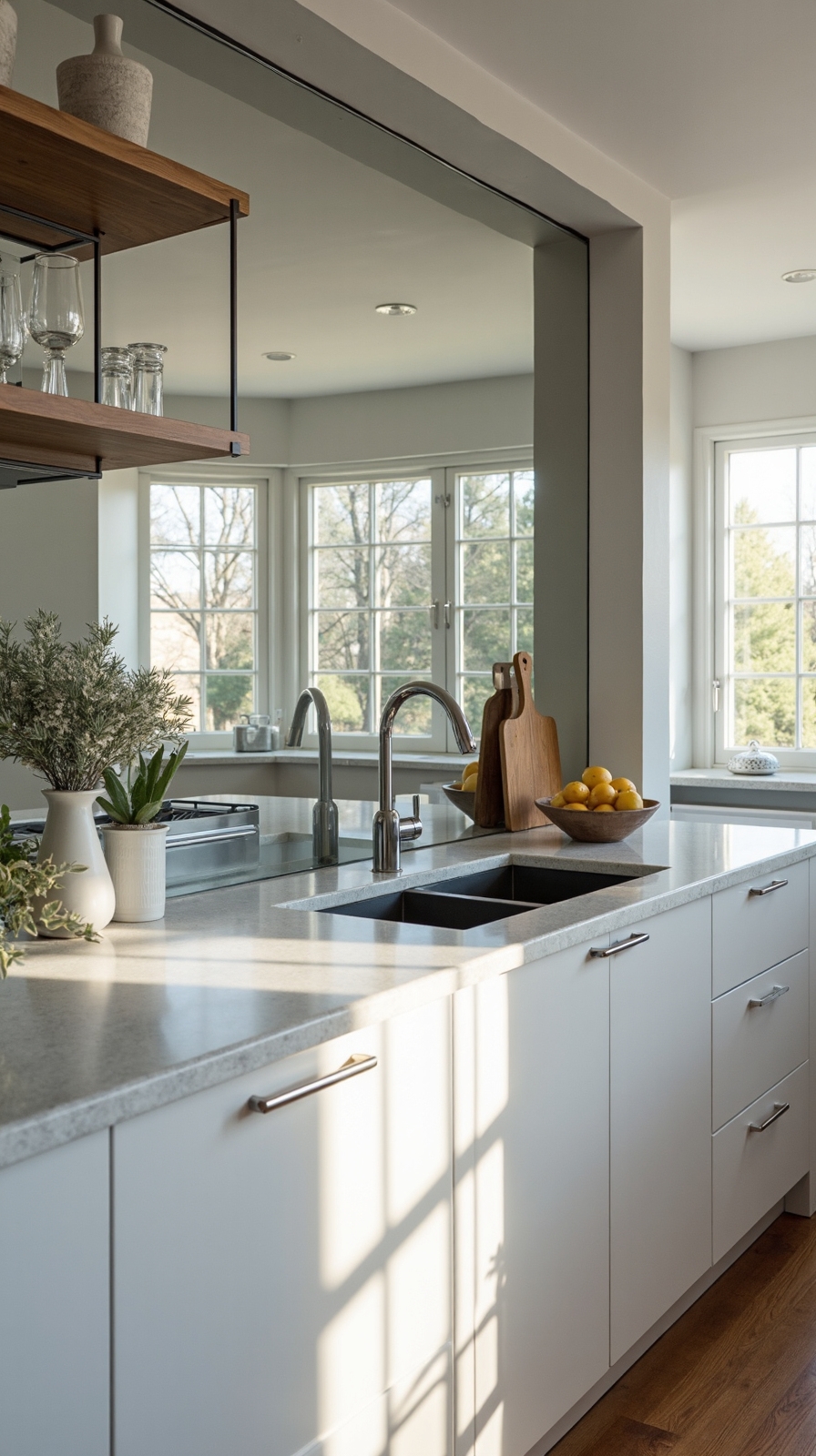 reflective bright minimal effortless