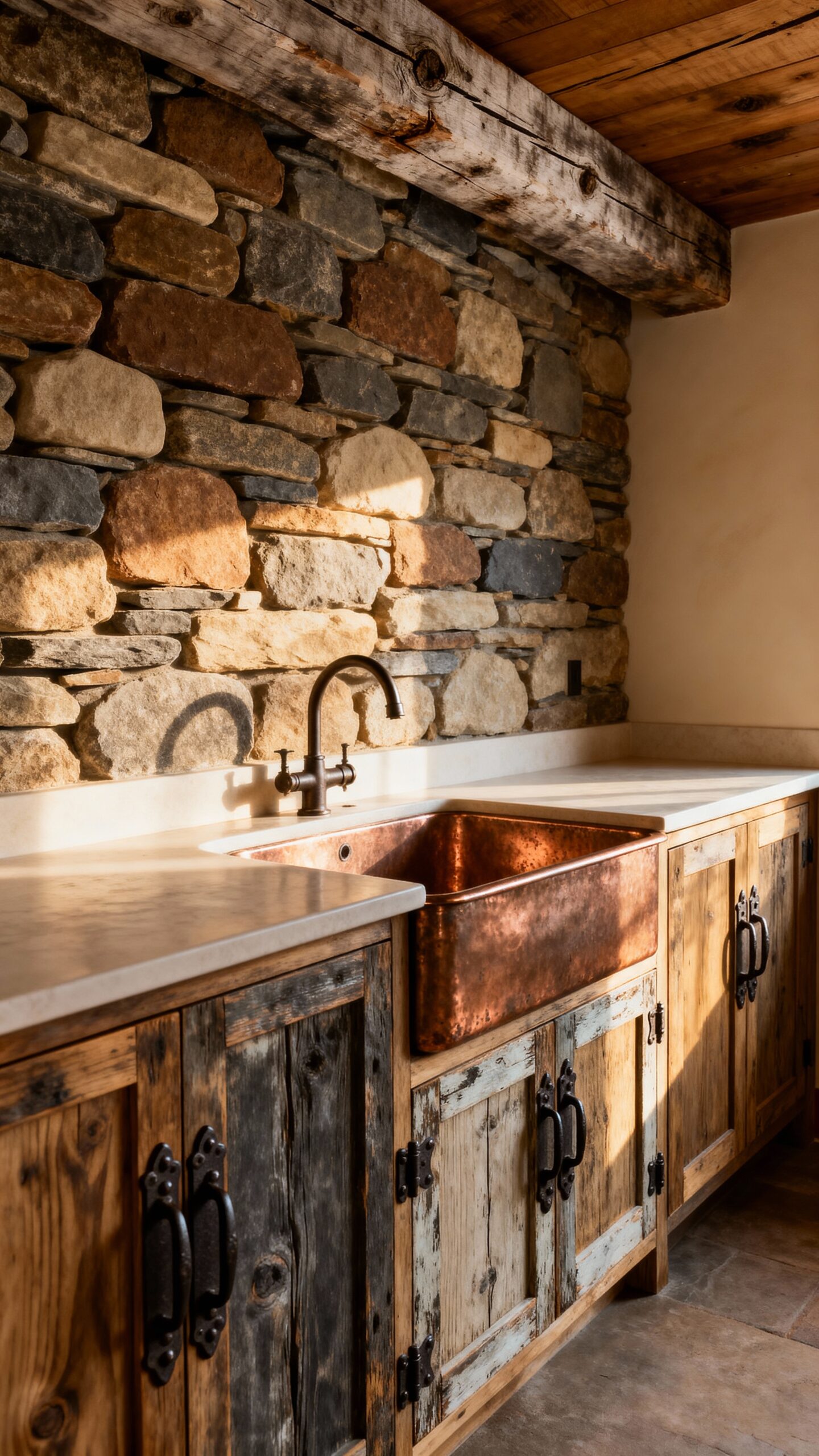 rugged rustic textured timeless