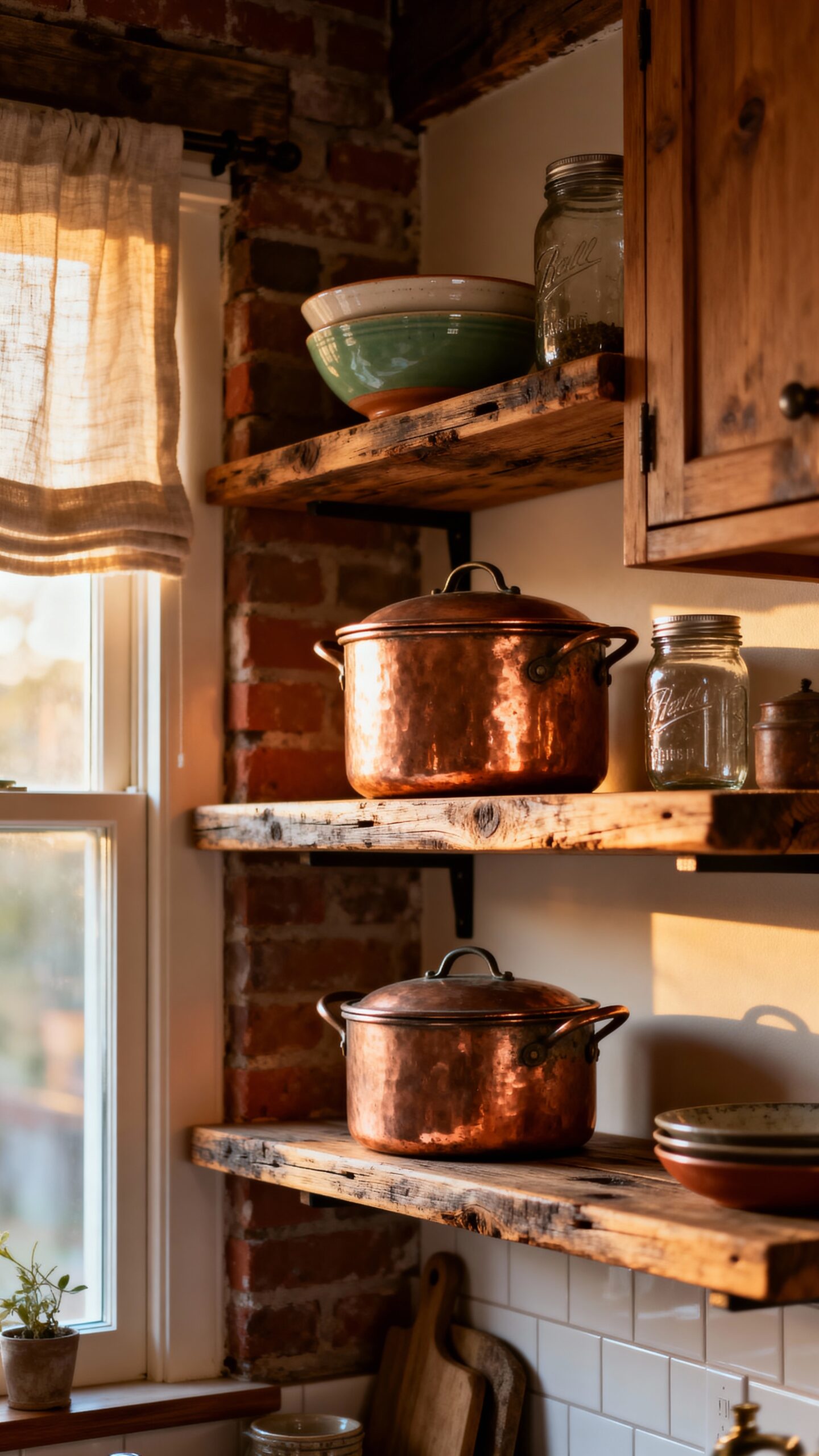 rustic character filled cost effective customizable shelves