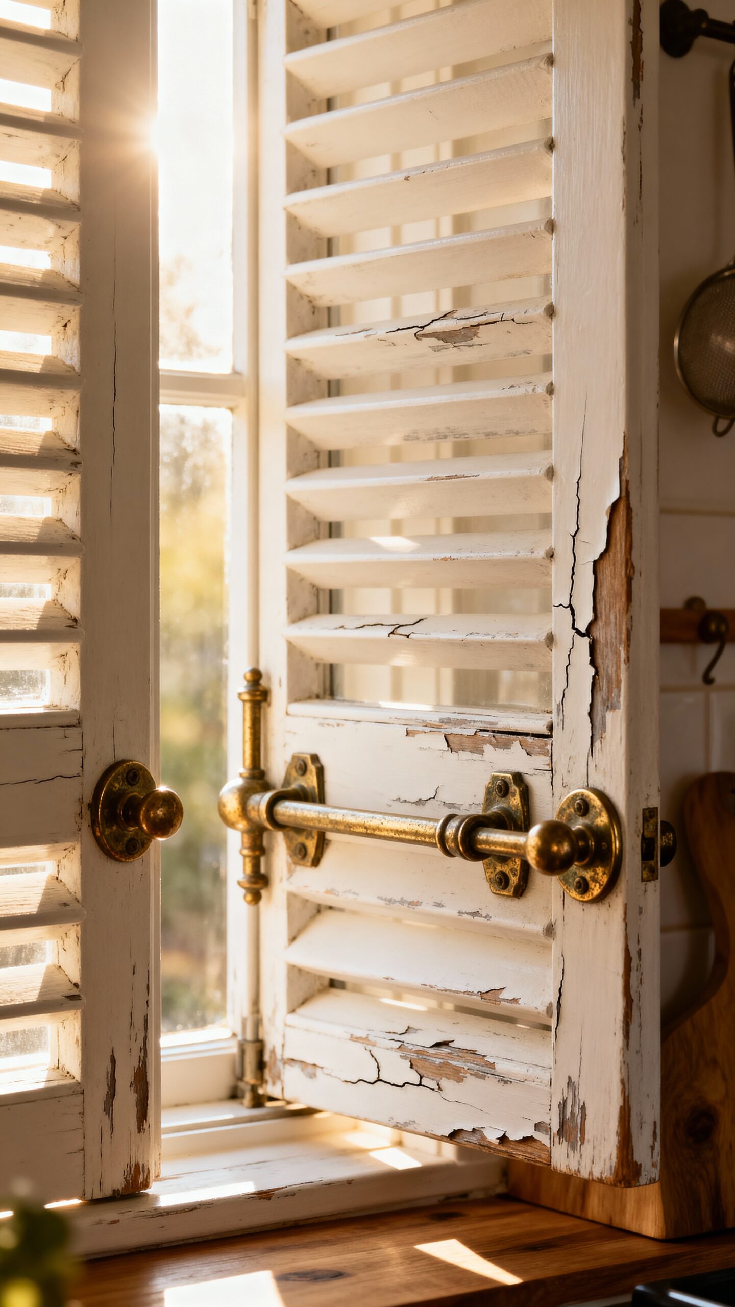 rustic charm vintage farmhouse shutters
