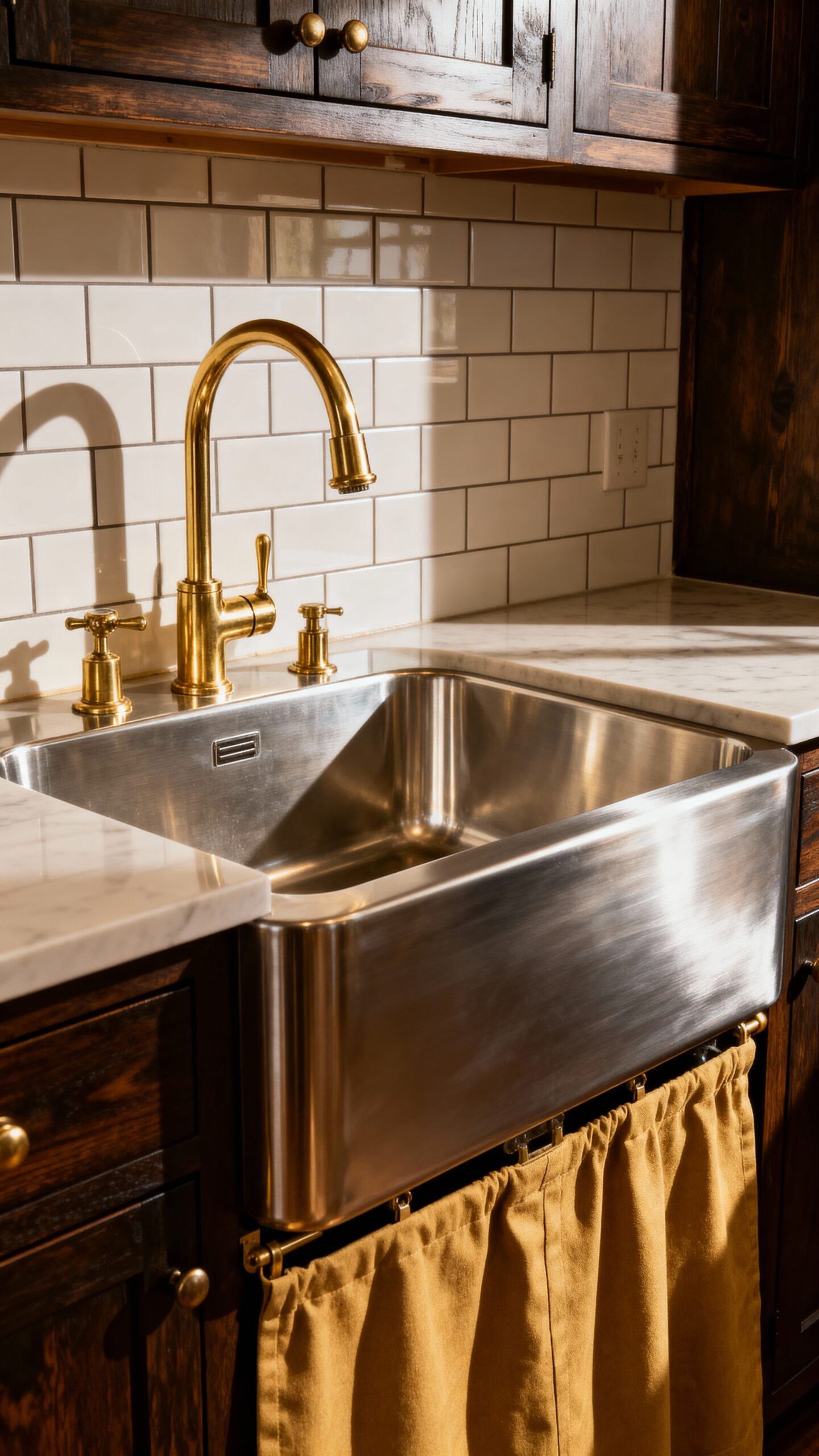 rustic elegance in modern kitchen