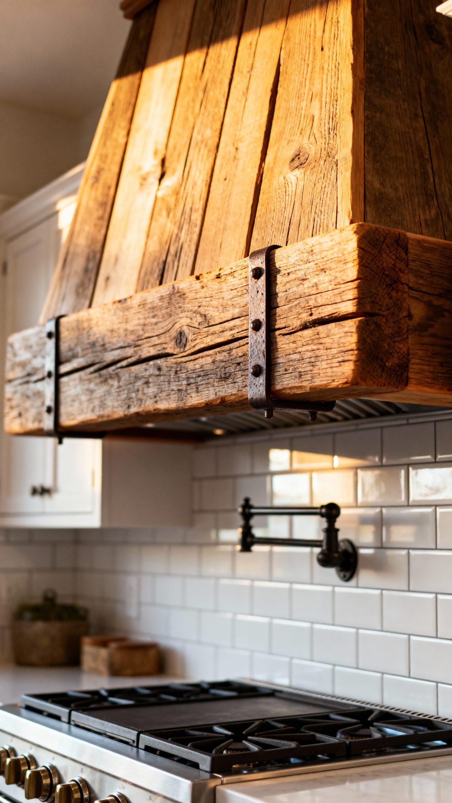rustic farmhouse kitchen focal points