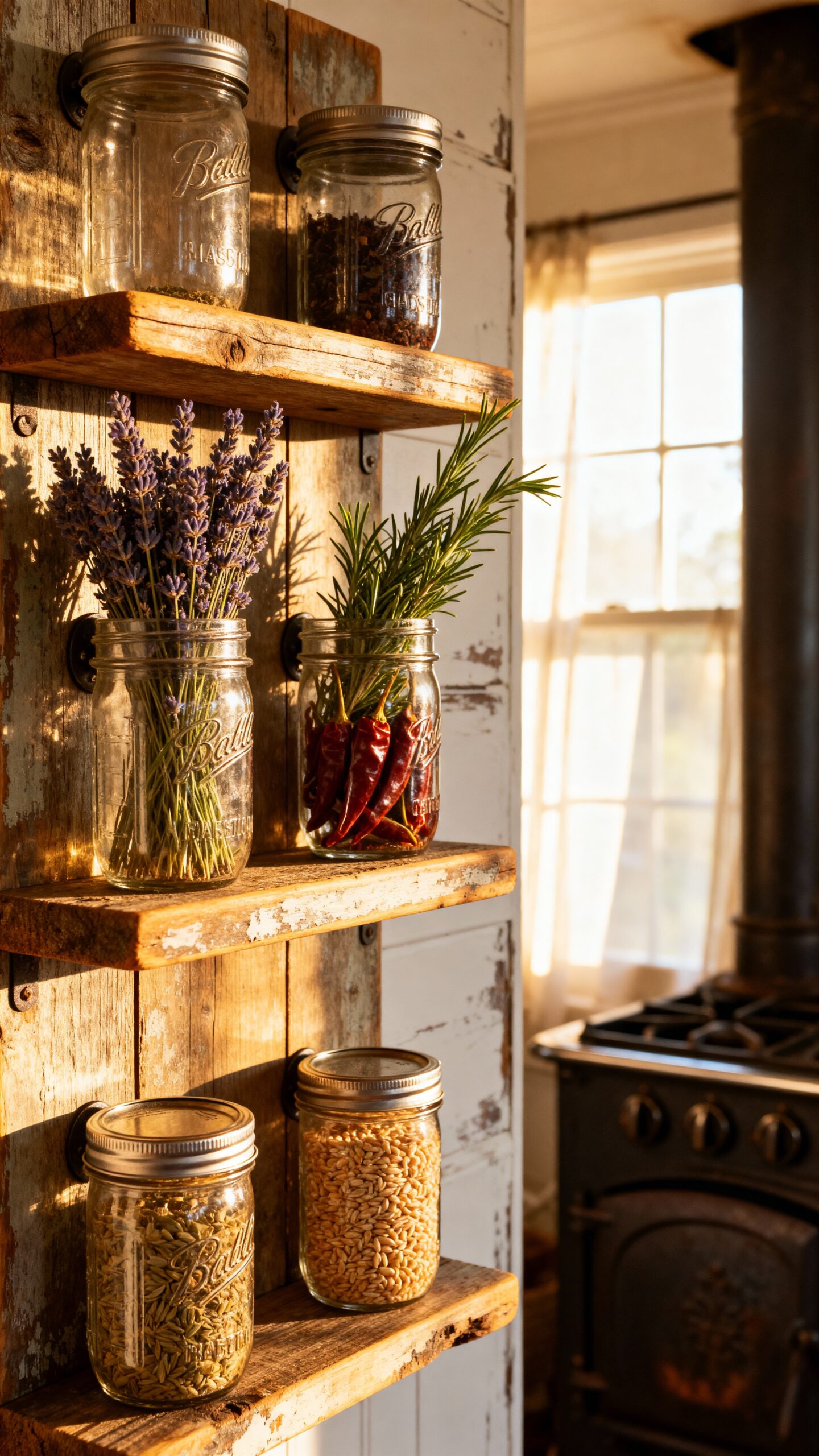 rustic farmhouse organized charming