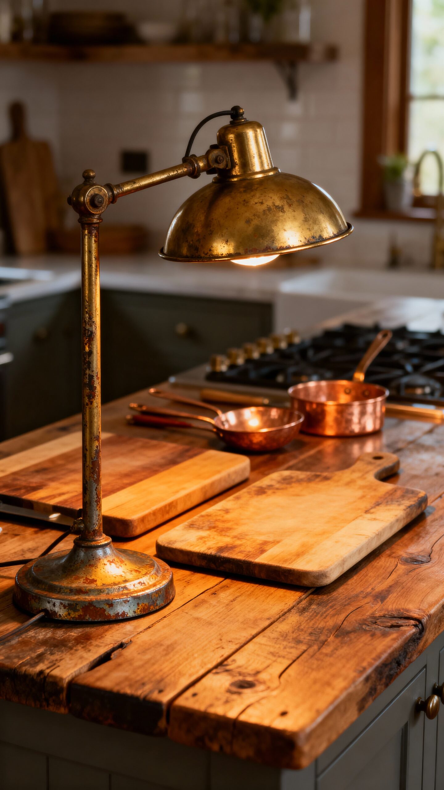 rustic farmhouse task lighting solutions