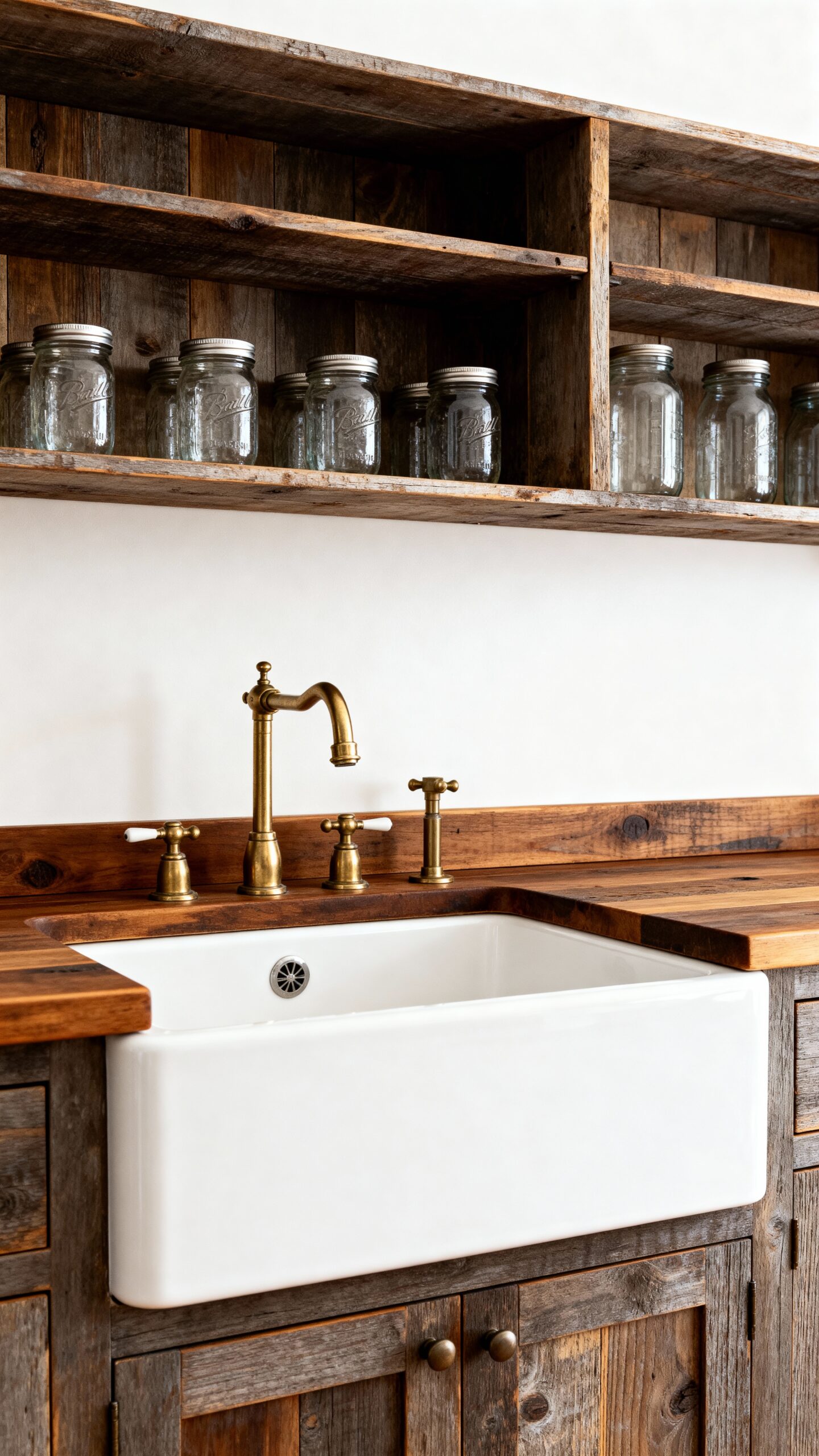 rustic functional focal point timeless