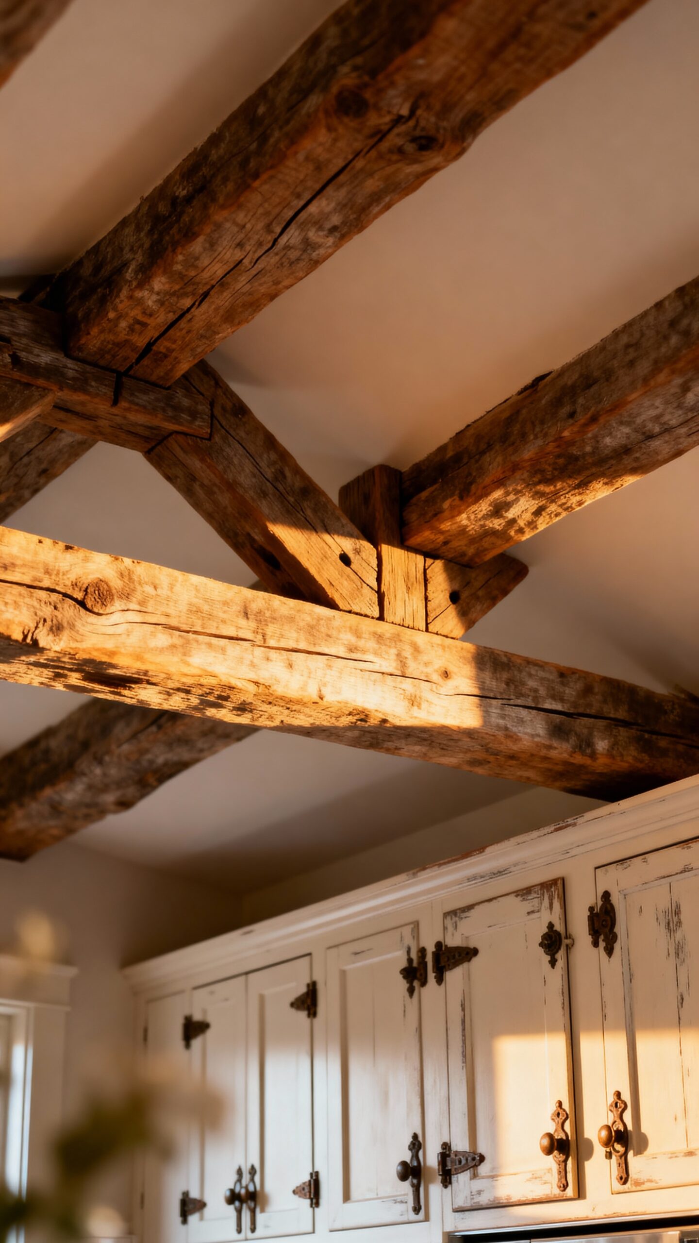 rustic hand hewn timber charm