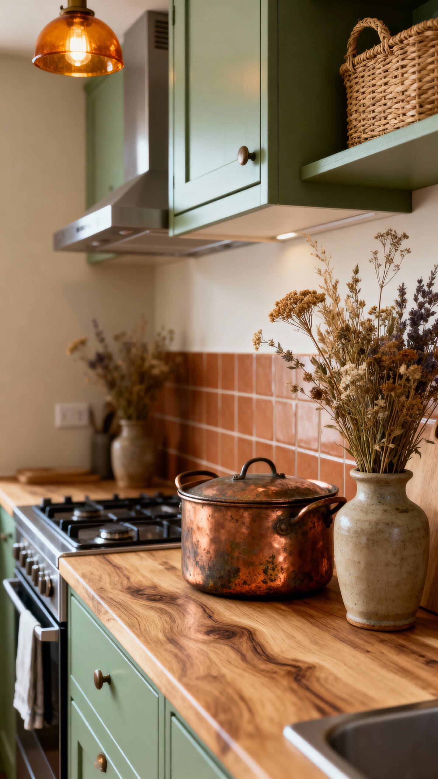 rustic natural floral cozy