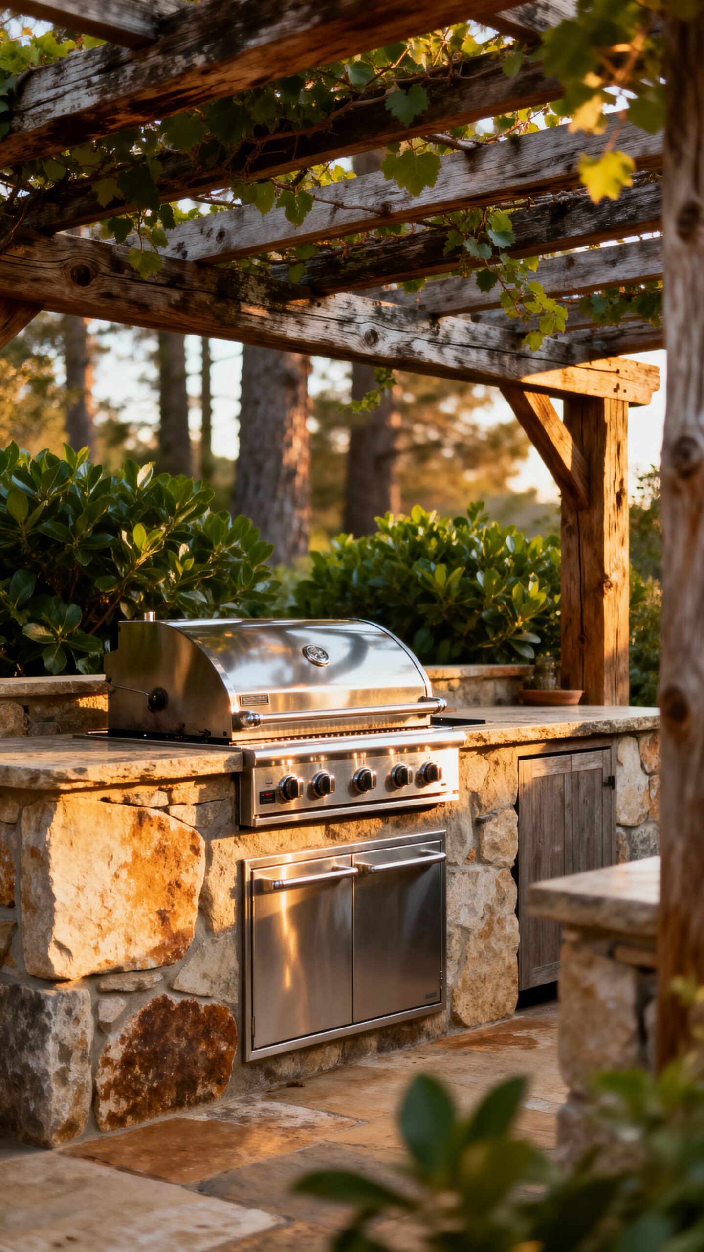 rustic natural warm inviting