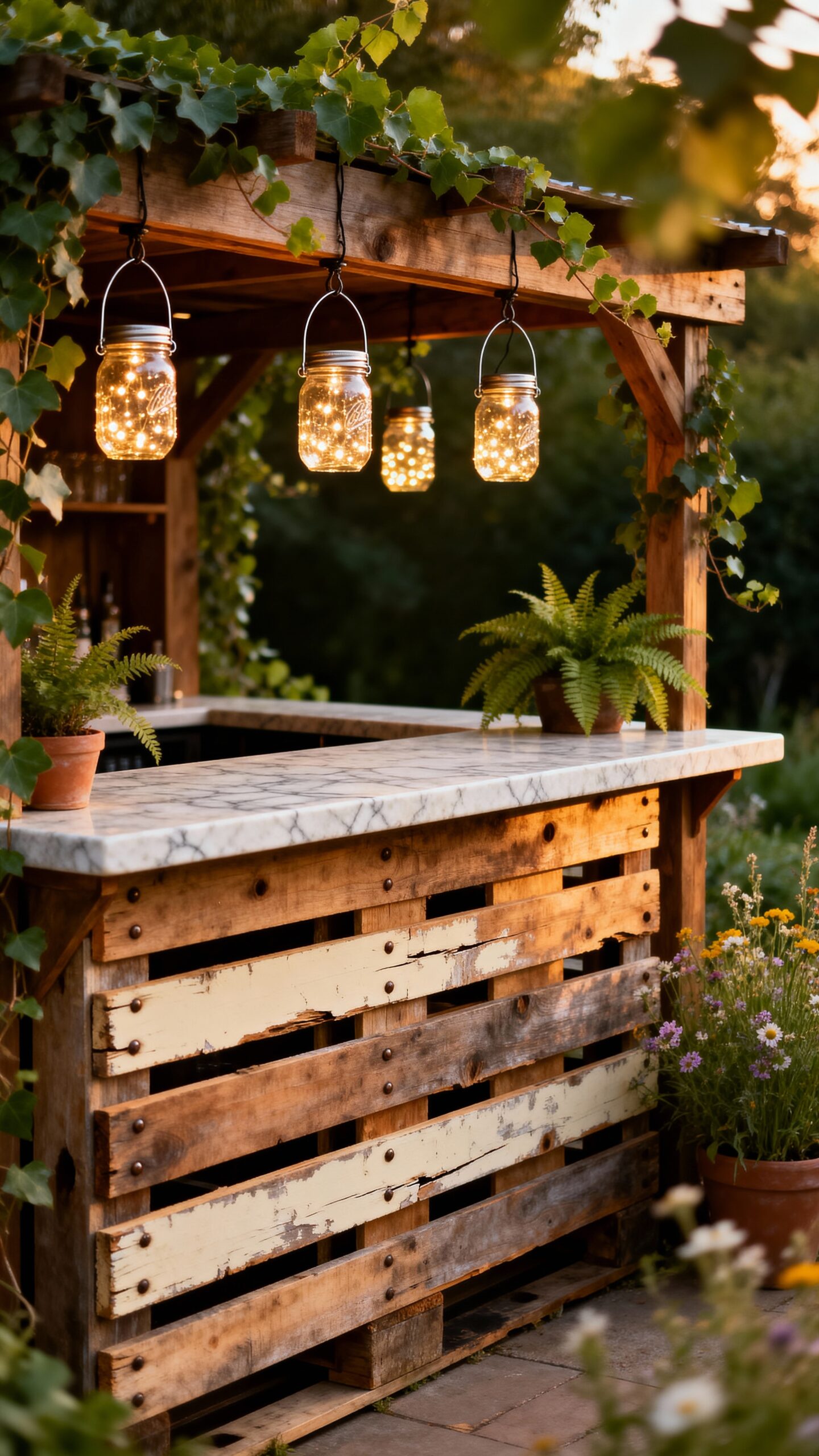 rustic reclaimed affordable entertaining