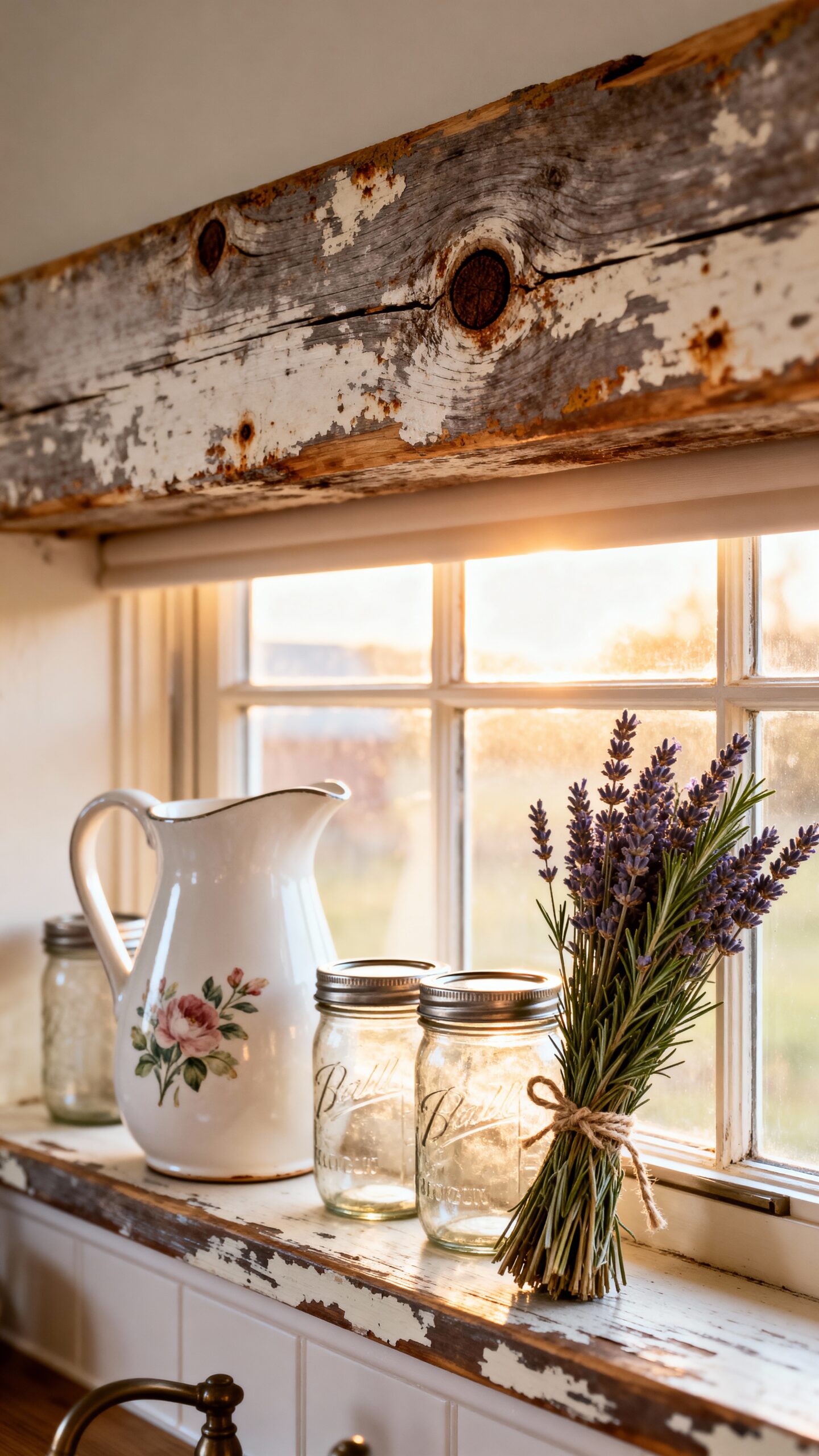 rustic reclaimed weathered farmhouse charm